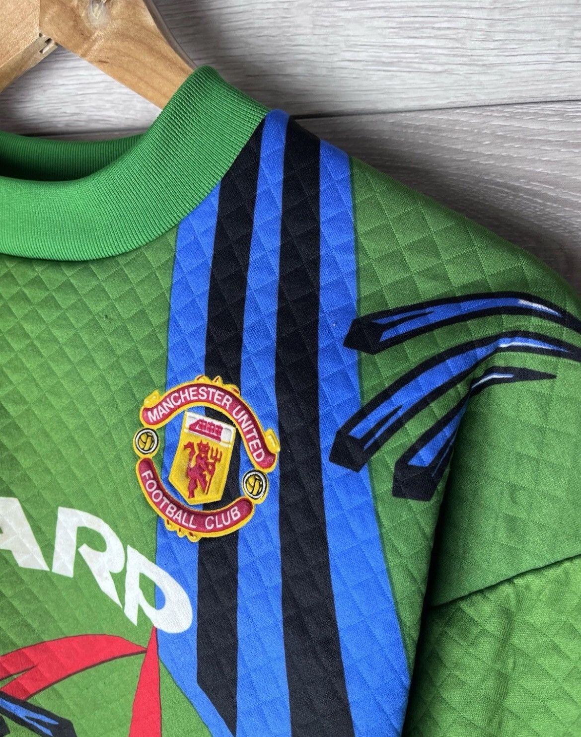 Umbro Vintage soccer long sleeve Manchester United #1 Umbro Size US XS / EU 42 / 0 - 4 Thumbnail