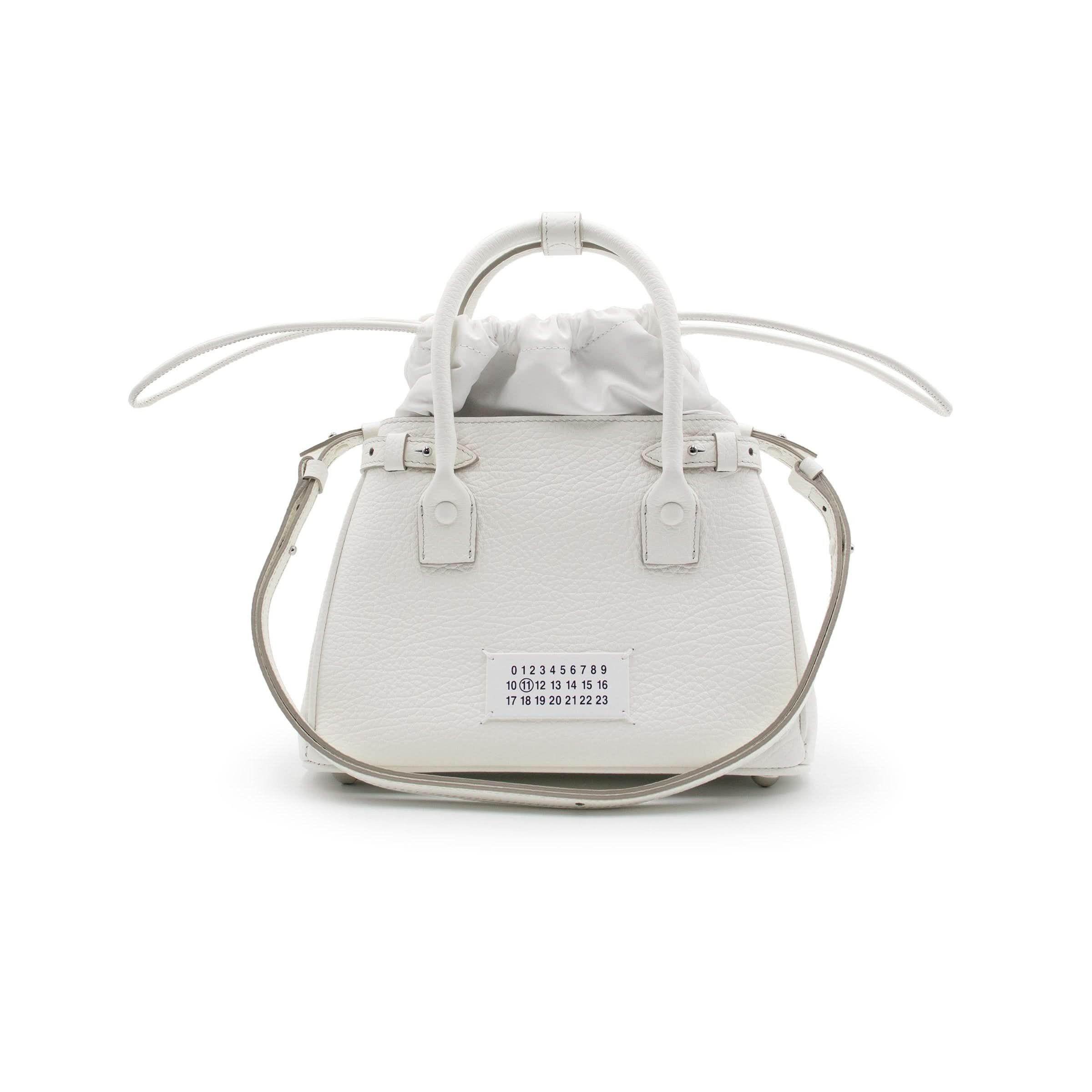 Maison Margiela oc11z0325 Size: OS / Small Tote Bag in Off White Size ONE SIZE - 5 Thumbnail