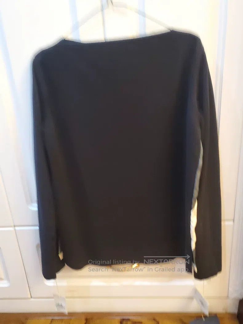 Hermes Hermes Silk and Wool Knit Patchwork Sweater Size S / US 4 / IT 40 - 2 Thumbnail