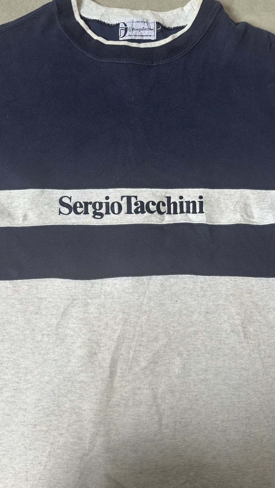 Sergio Tacchini VINTAGE SERGIO TACCHINI SWEATSHIRT Size US L / EU 52-54 / 3 - 2 Thumbnail