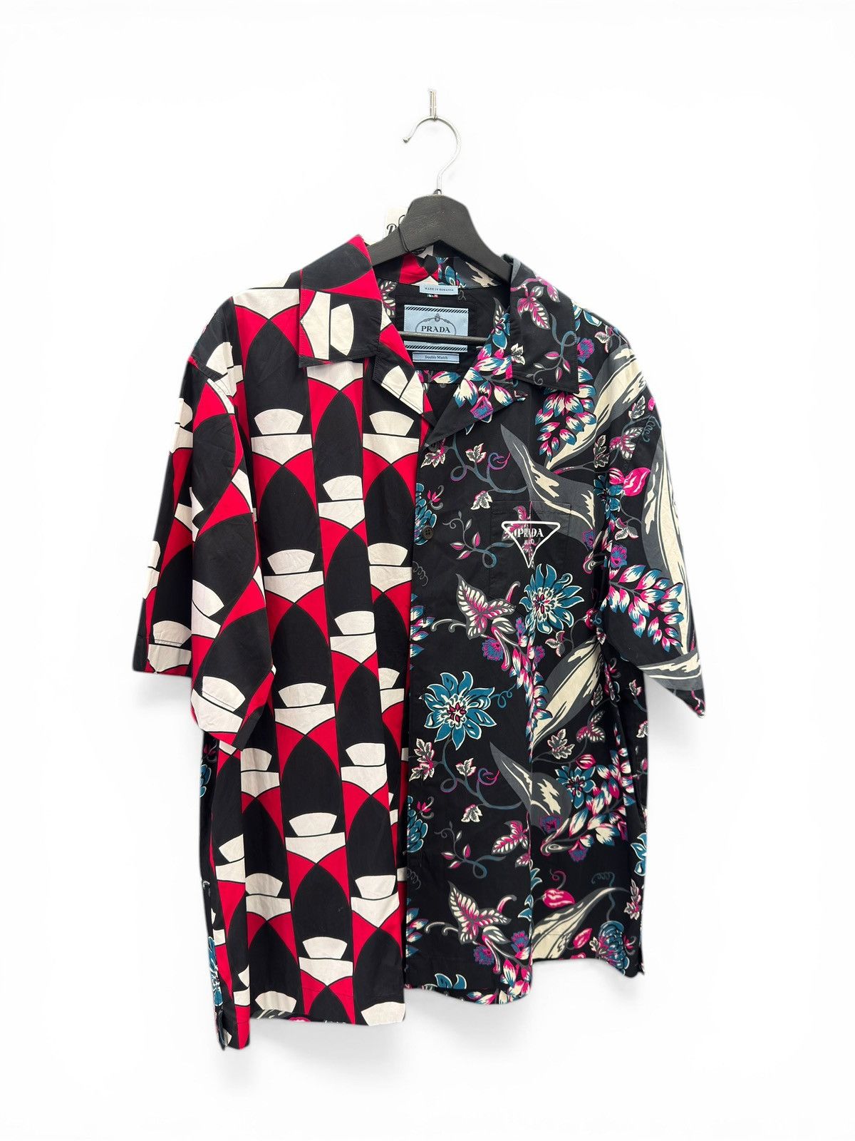 Prada Prada Rose Double Match Button Up Shirt Size US XXL / EU 58 / 5 - 2 Thumbnail