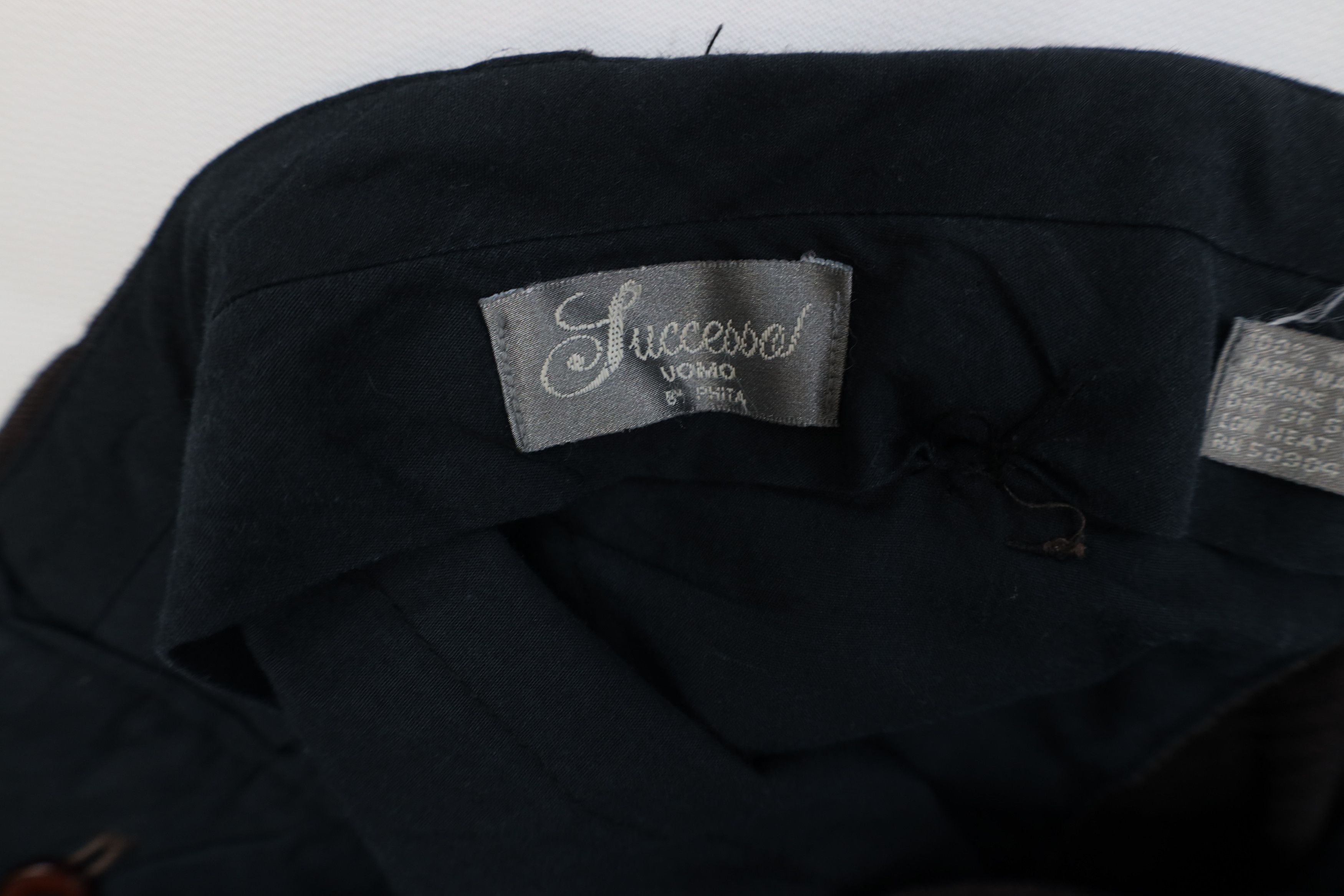 Vintage Vintage 90s Streetwear Knit Wide Leg Chino Pants Brown Size US 38 / EU 54 - 8 Thumbnail