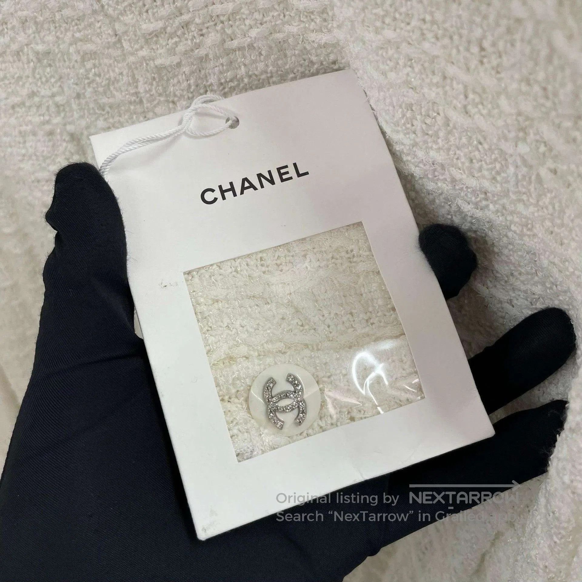 Chanel Chanel 21C Resort White Sash Coat. Size XS / US 0-2 / IT 36-38 - 5 Thumbnail