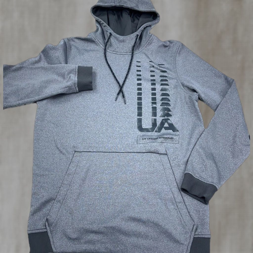 Under Armour Under Armour Hoodie Men Small Gray Loose Fit Cold Gear Performance Sweatshirt A4 Size US S / EU 44-46 / 1 - 1 Thumbnail
