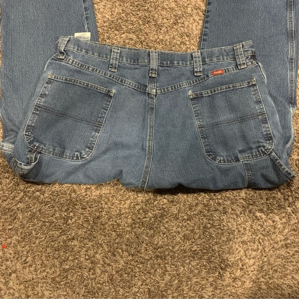 Wrangler Men’s Wrangler Carpenter Jeans Size US 38 / EU 54 - 1 Thumbnail