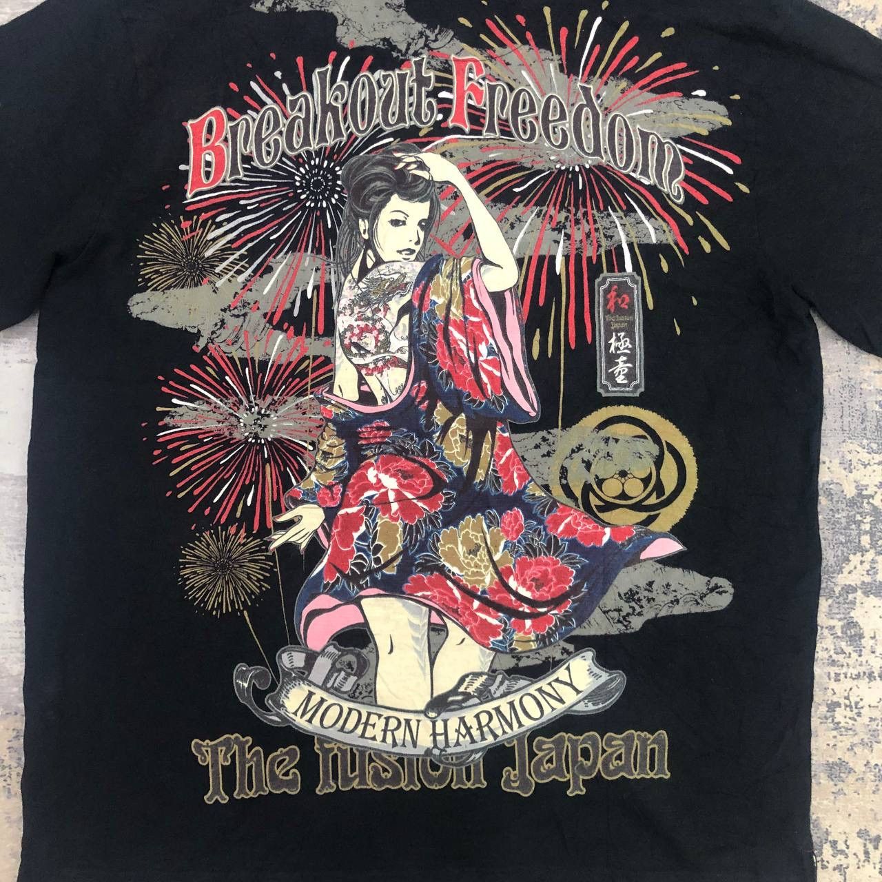 Bullet Noise T550. BULLET NOISE JAPAN YAKUZA GEISHA TEE Size US XL / EU 56 / 4 - 2 Thumbnail
