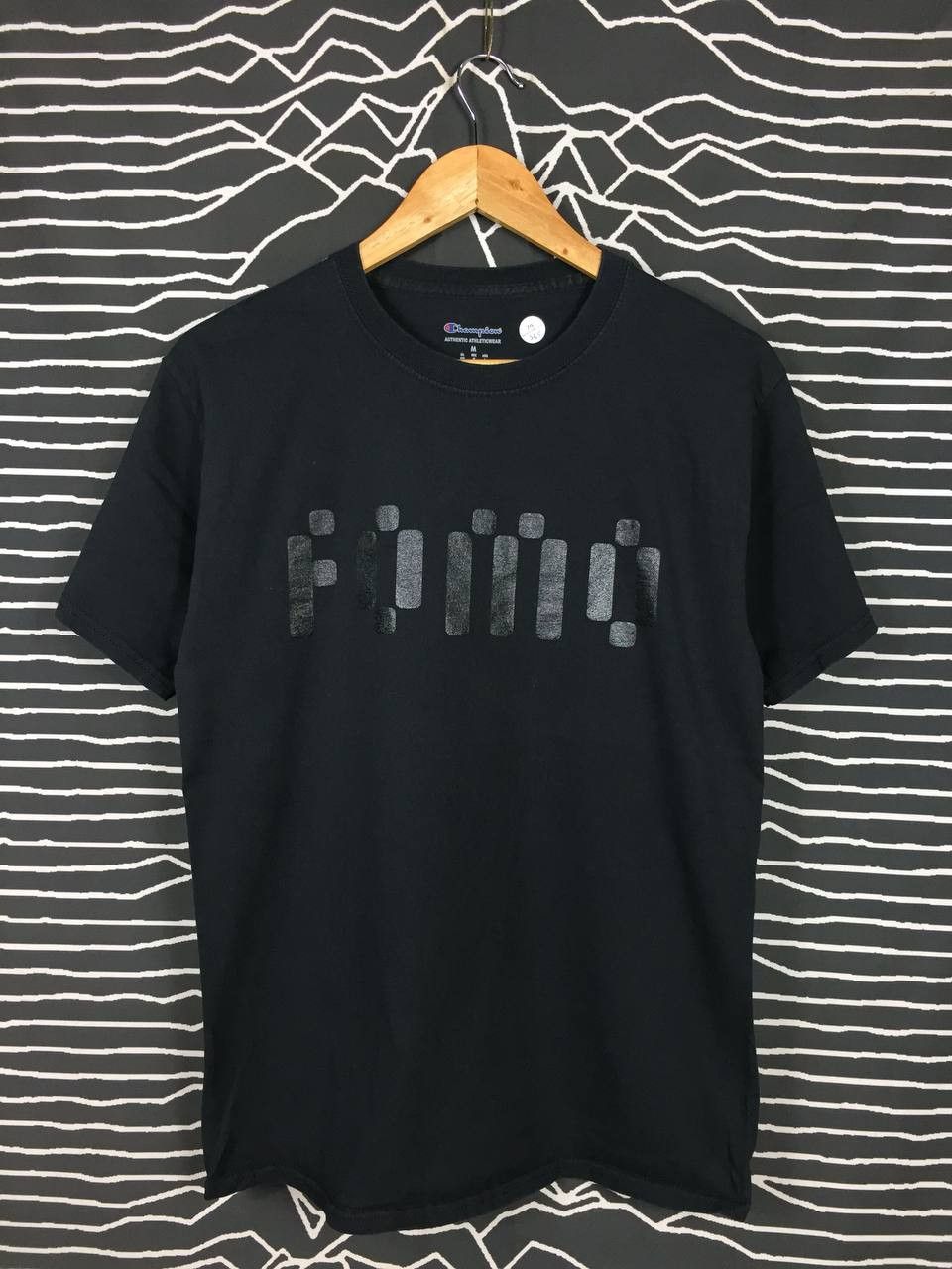 Champion × Vintage Champion "FOMO" Authentic Athletic Wear Tee Size US M / EU 48-50 / 2 - 2 Thumbnail
