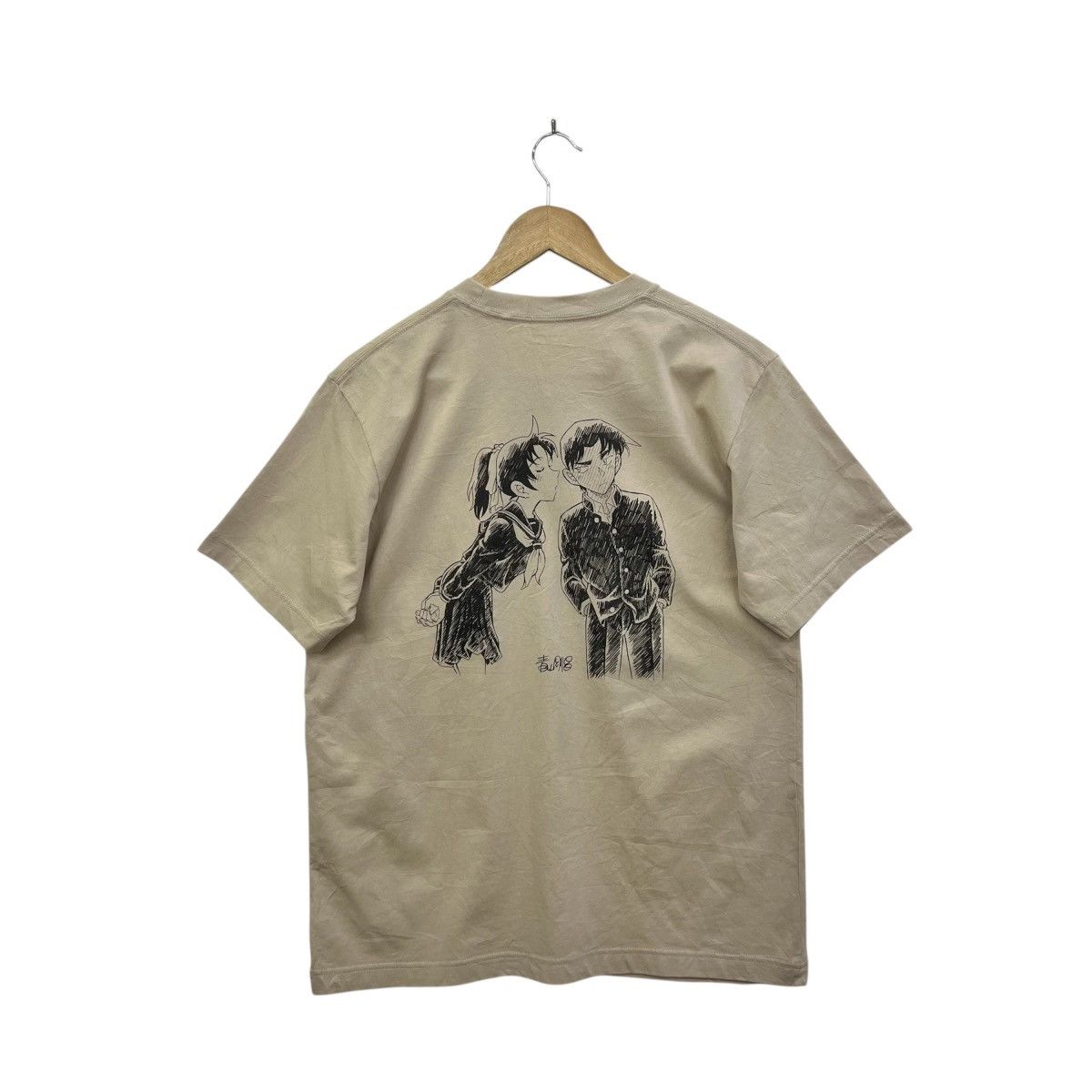 Cartoon Network × Uniqlo UNIQLO X DETECTIVE CONAN ANIME SINGLE POCKET BACKHIT TSHIRT Size US M / EU 48-50 / 2 - 4 Thumbnail