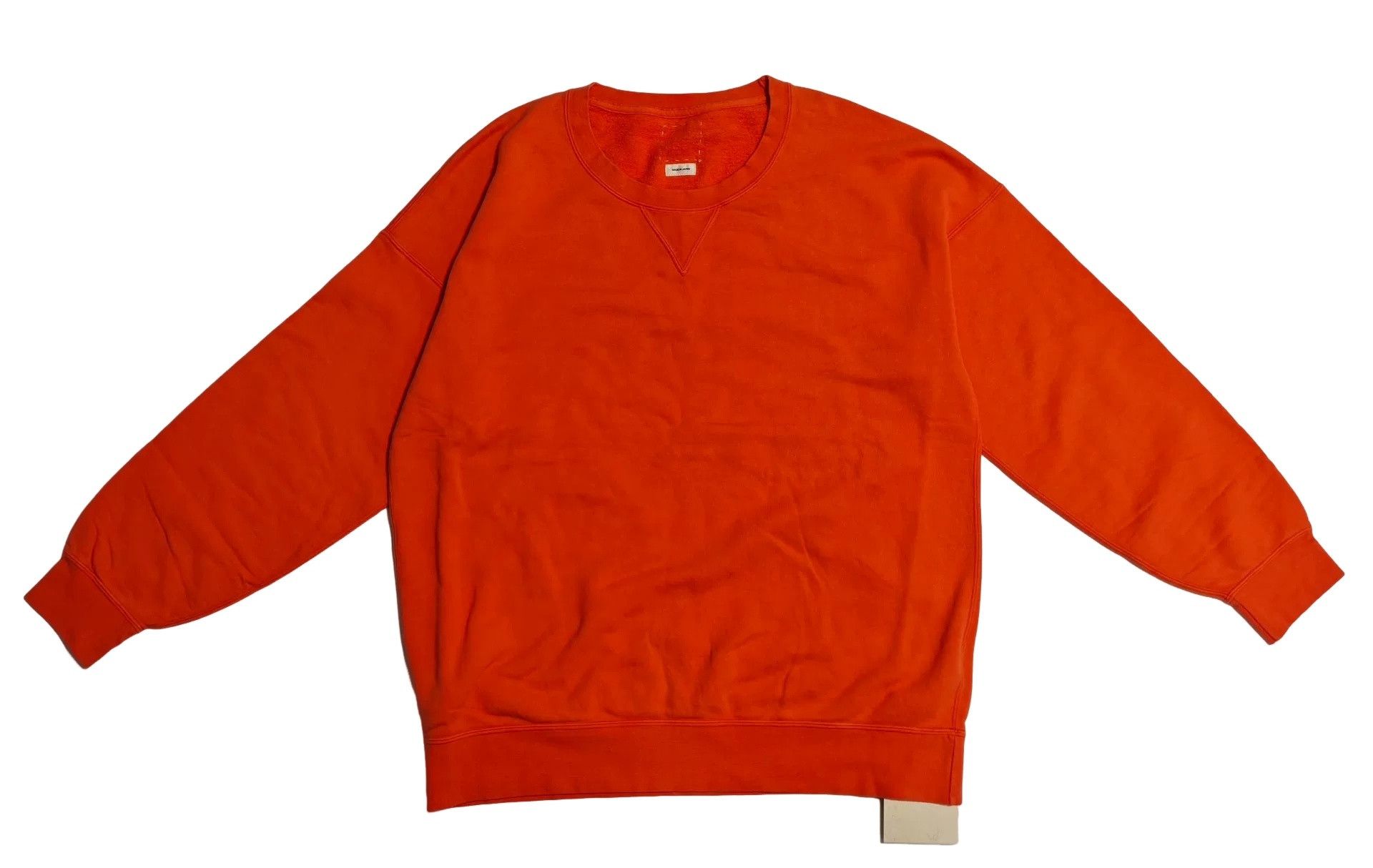 Visvim Visvim Orange Crewneck Sweatshirt Size 3 Size US L / EU 52-54 / 3 - 1 Thumbnail