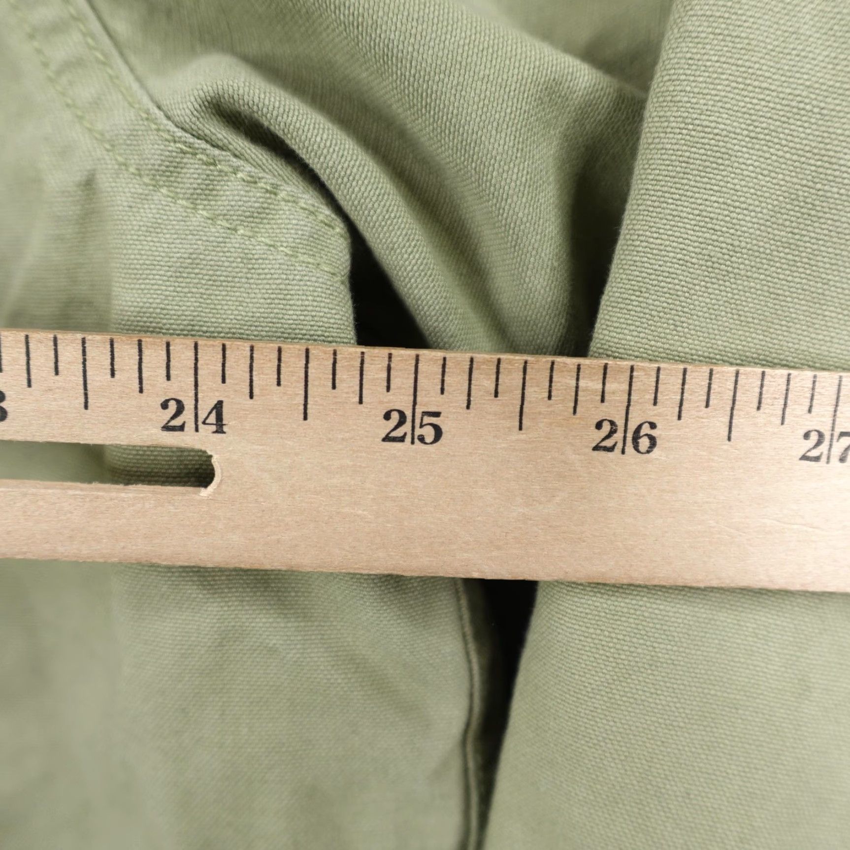 Vintage LL Bean Jacket Womens 2X Green Adirondack Barn Chore Coat Corduroy Collar Lined Size XXL / US 16-18 / IT 52-54 - 6 Thumbnail