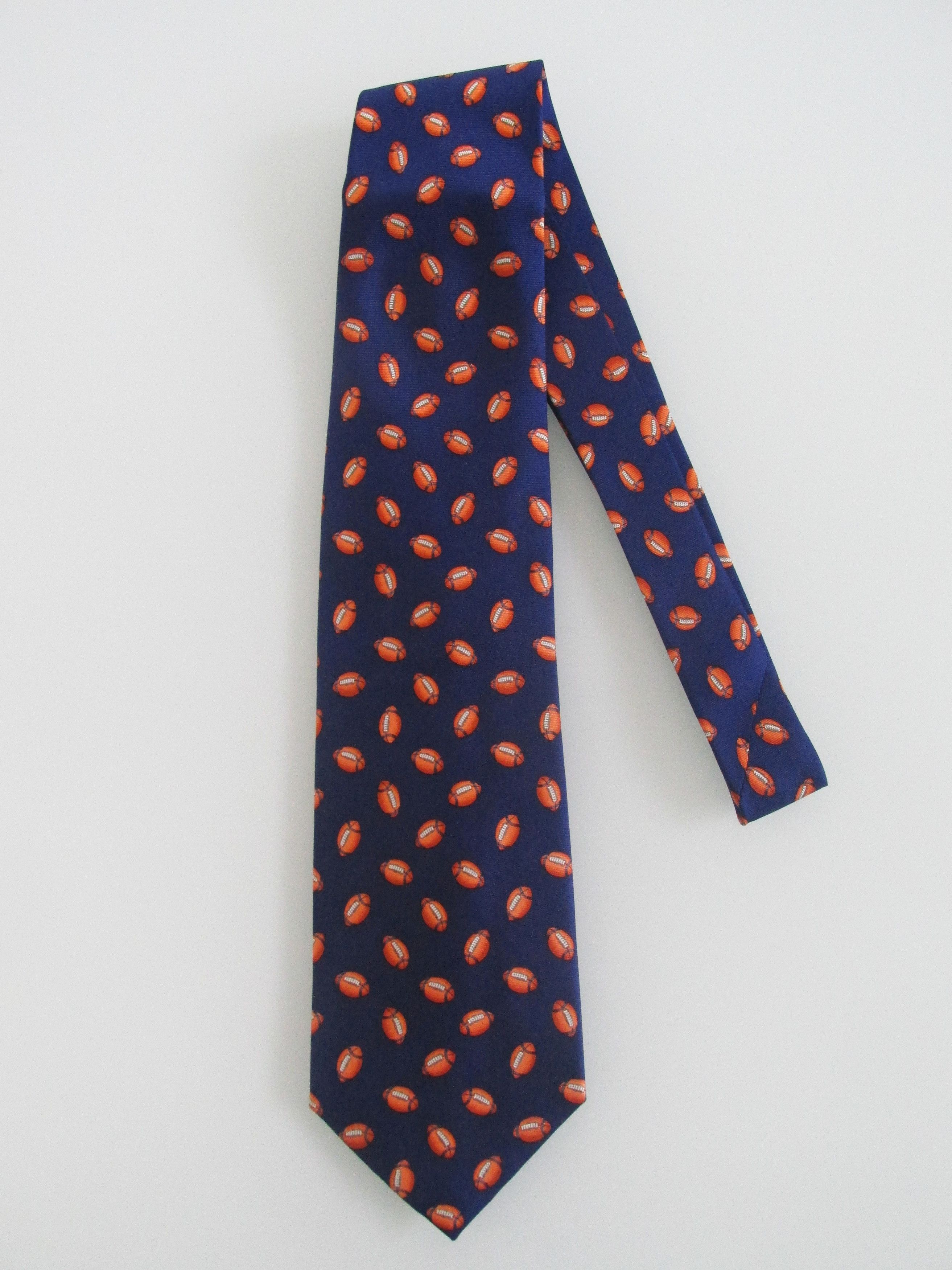 Other Alynn Football Men's Silk Tie Size ONE SIZE - 1 Thumbnail