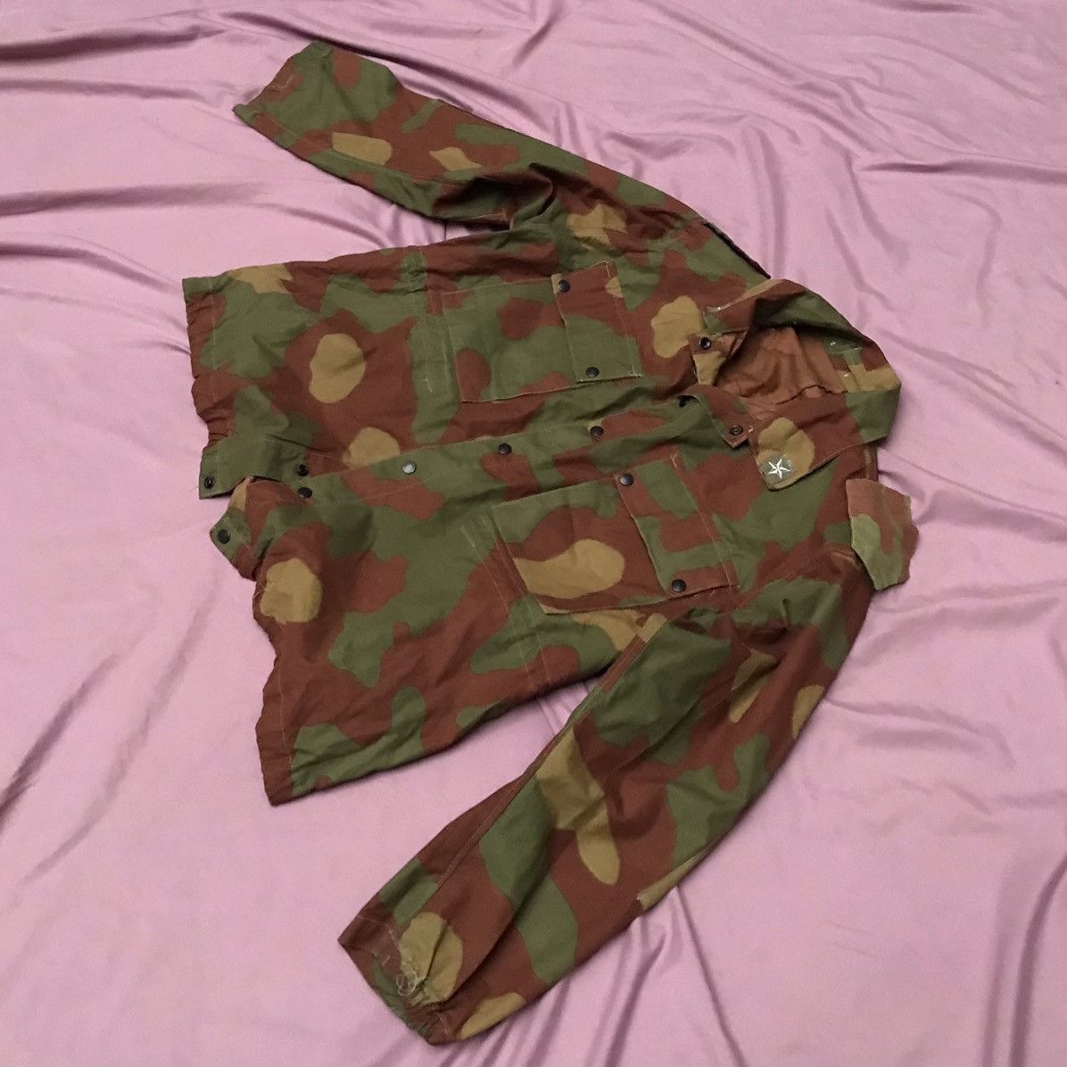 Other 1960 M29 San Marco Telo Mimetico italian army camo jacket Size US M / EU 48-50 / 2 - 1 Thumbnail