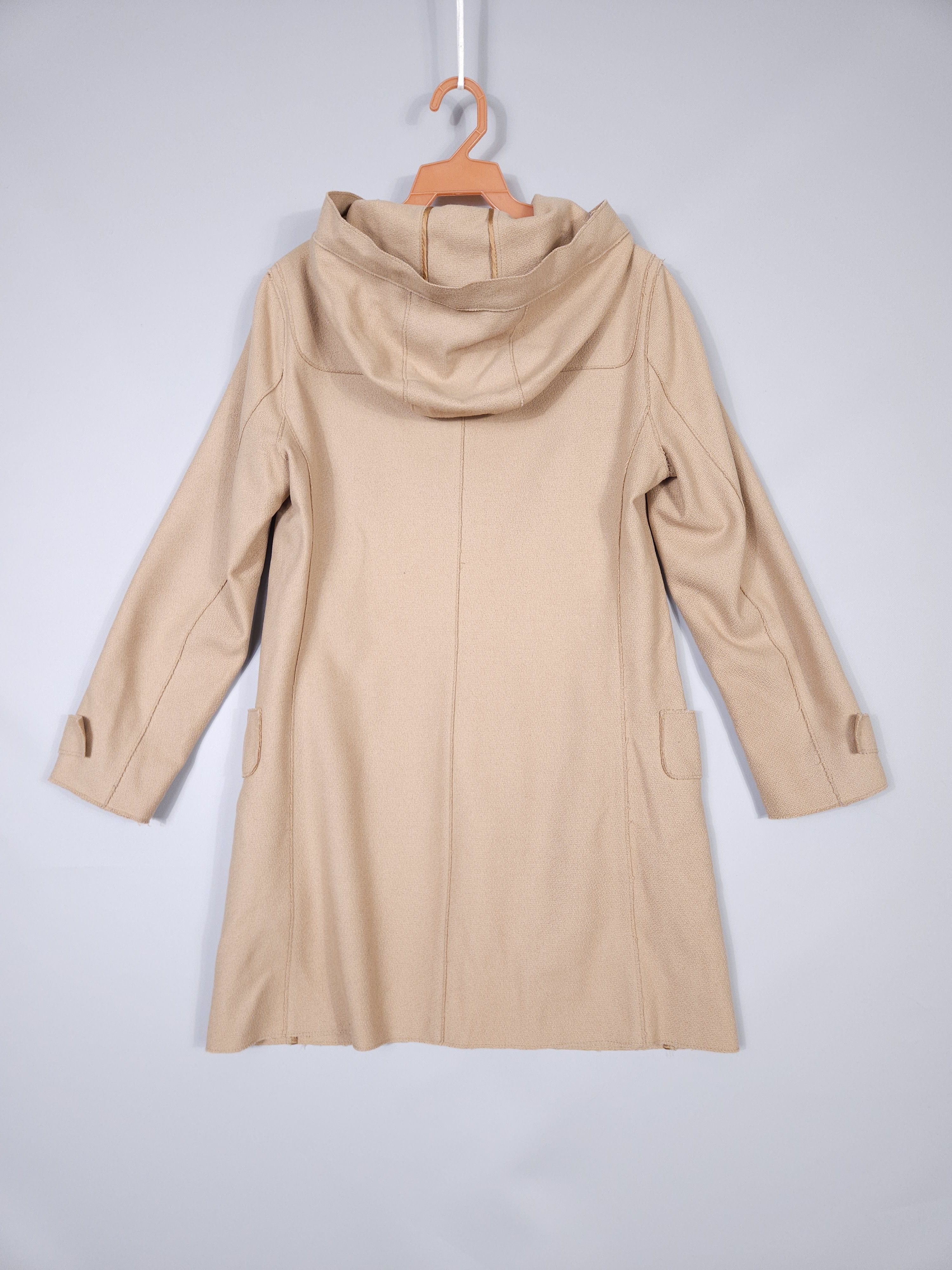 Miu Miu Miu Miu Duffle Coat Snaps Unlined Wool Hooded Camel Size M / US 6-8 / IT 42-44 - 3 Thumbnail