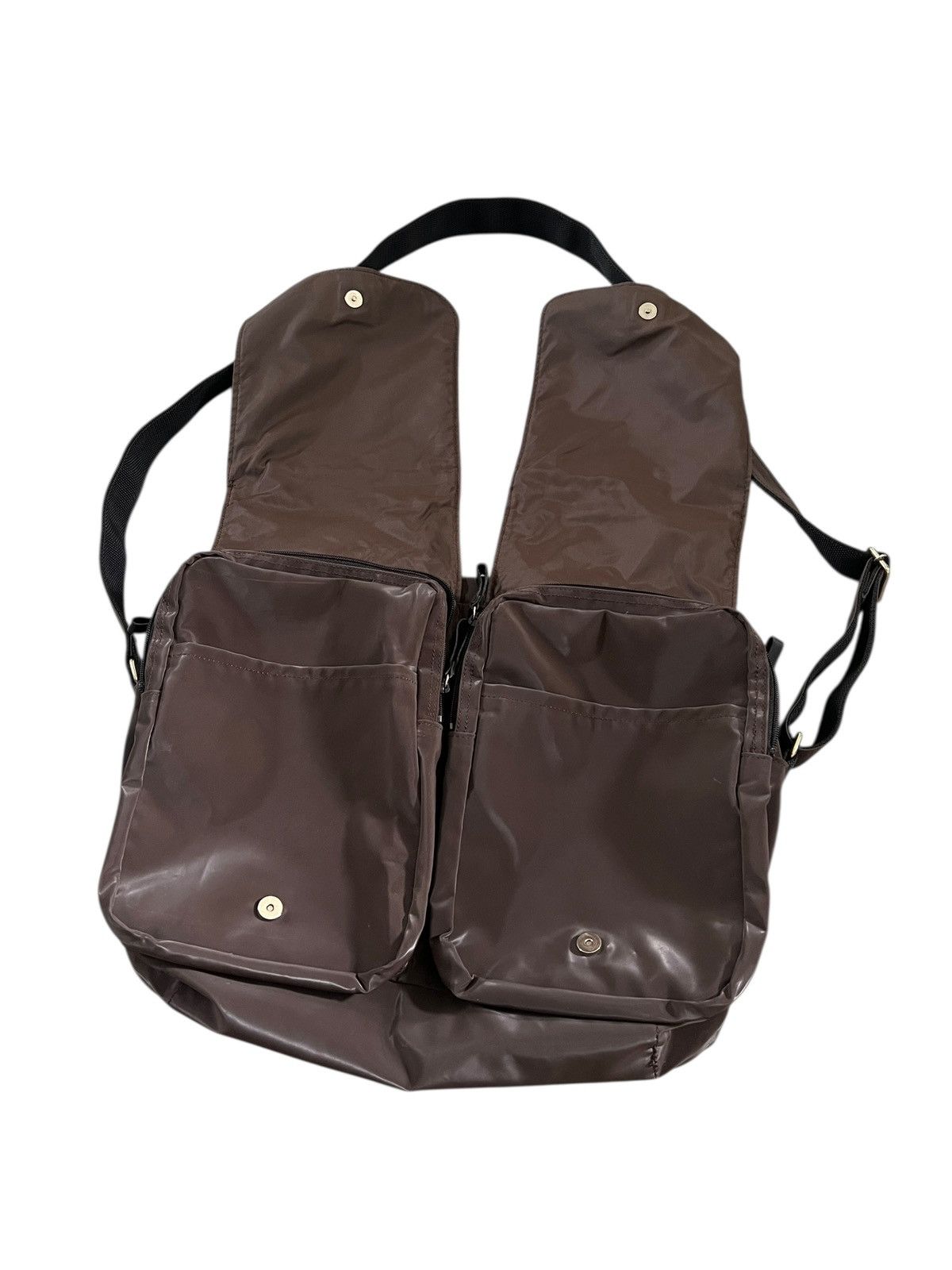Yohji Yamamoto 1990s Y’SACCS Yohji Yamamoto Utility Messenger Bag Size ONE SIZE - 10 Thumbnail