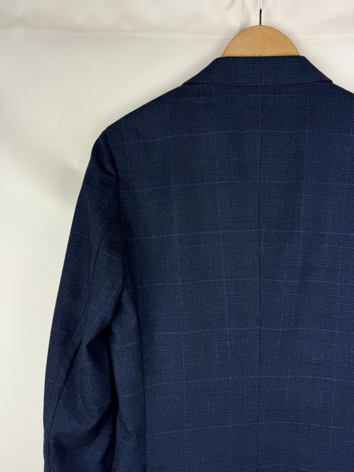 Suitsupply Suitsupply Carlo Barbera Wool Sienna Plaid Blazer Jacket Size 36R - 15 Thumbnail