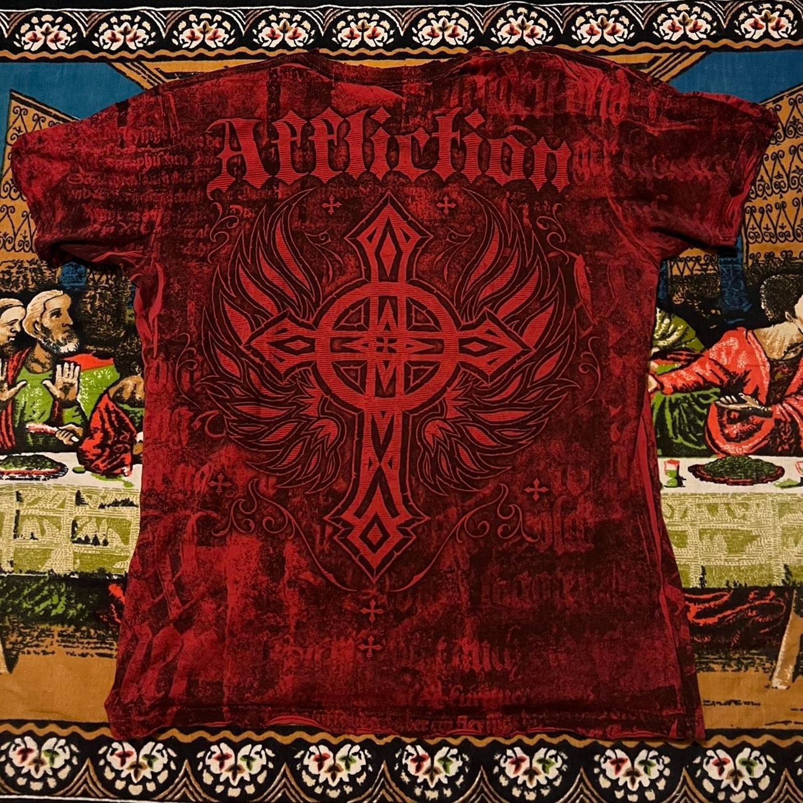 Affliction × JNCO × Tapout Crazy rare affliction shirt xl tapout mma elite grunge y2k Size US XL / EU 56 / 4 - 1 Thumbnail