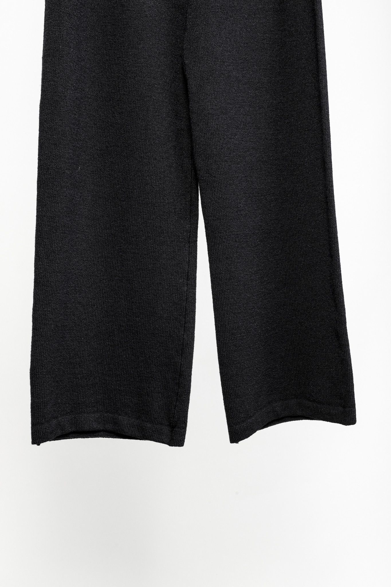 Other St. John Basics Black Straight Leg Knit Pant Size 32" / US 10 / IT 46 - 6 Thumbnail