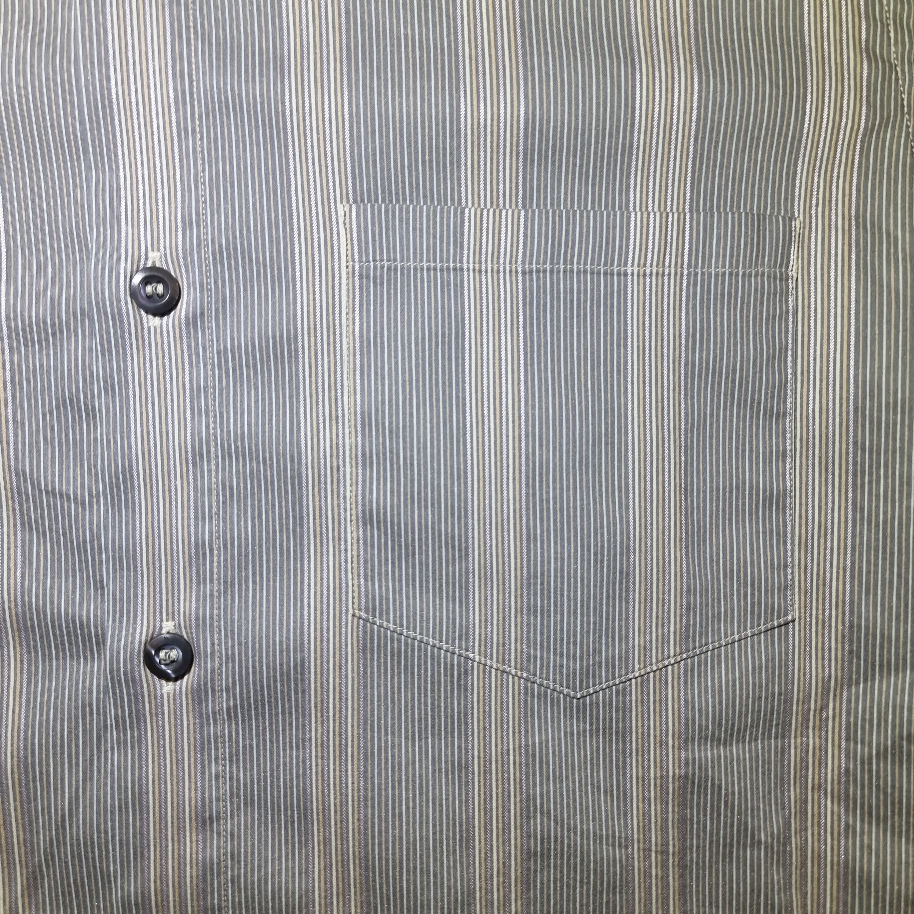 Prada Prada slim fit pinstripe shirt Size US S / EU 44-46 / 1 - 2 Thumbnail