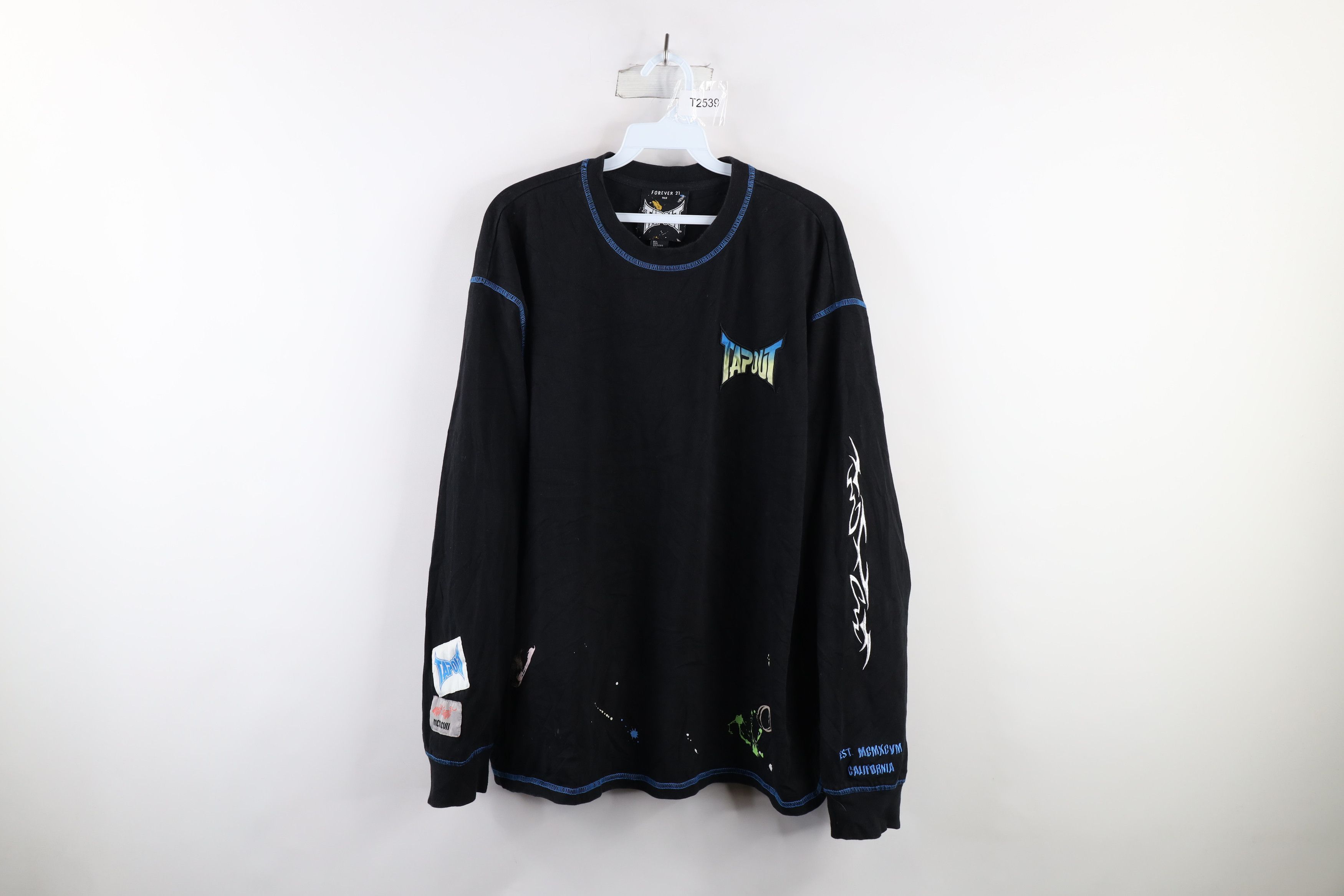 Tapout × Vintage Tapout Tribal Abstract MMA UFC Fighting Long Sleeve T-Shirt Size US L / EU 52-54 / 3 - 1 Thumbnail