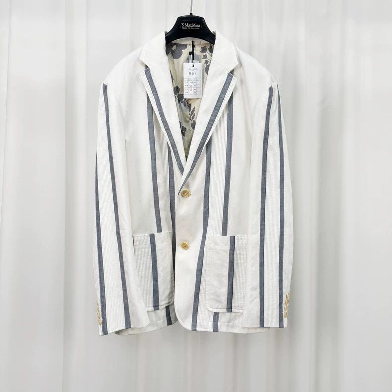 Kenzo KENZO Small striped suit jacket Size M / US 6-8 / IT 42-44 - 1 Thumbnail