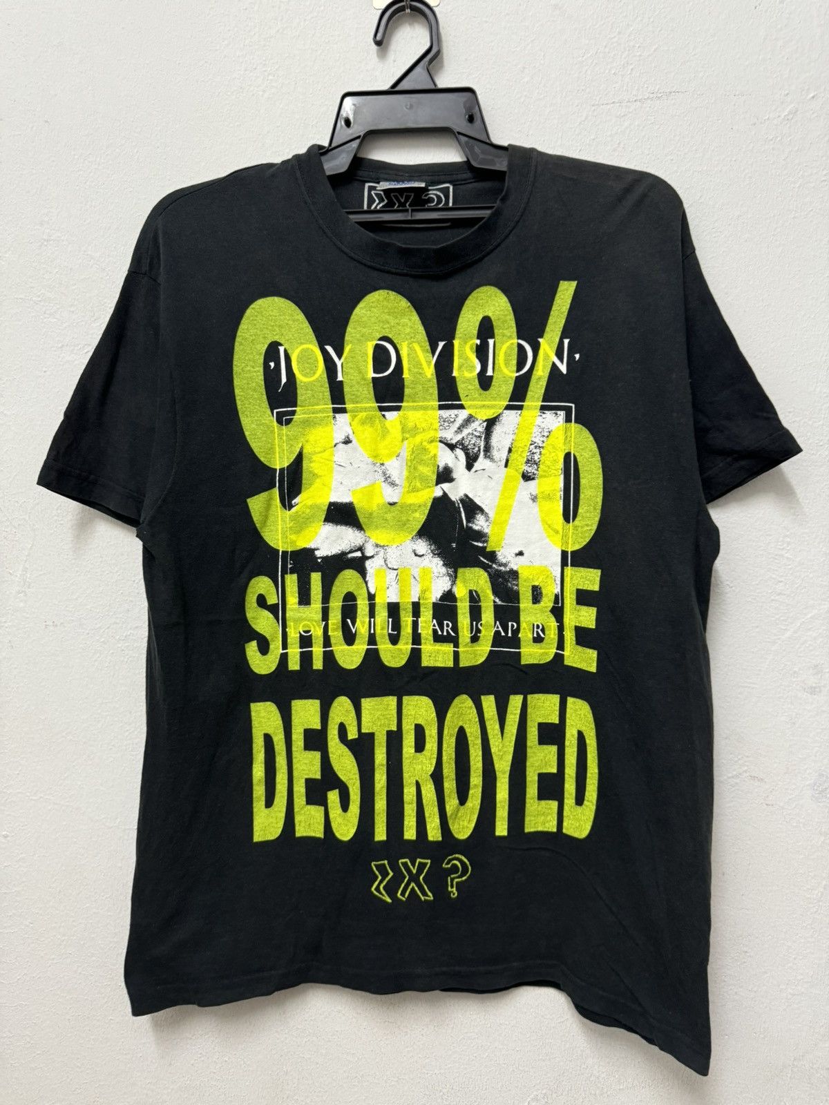 Band Tees × Vintage Vintage 90’s Joy Division Ian Curtis Post Punk Band Tee Size US M / EU 48-50 / 2 - 1 Thumbnail
