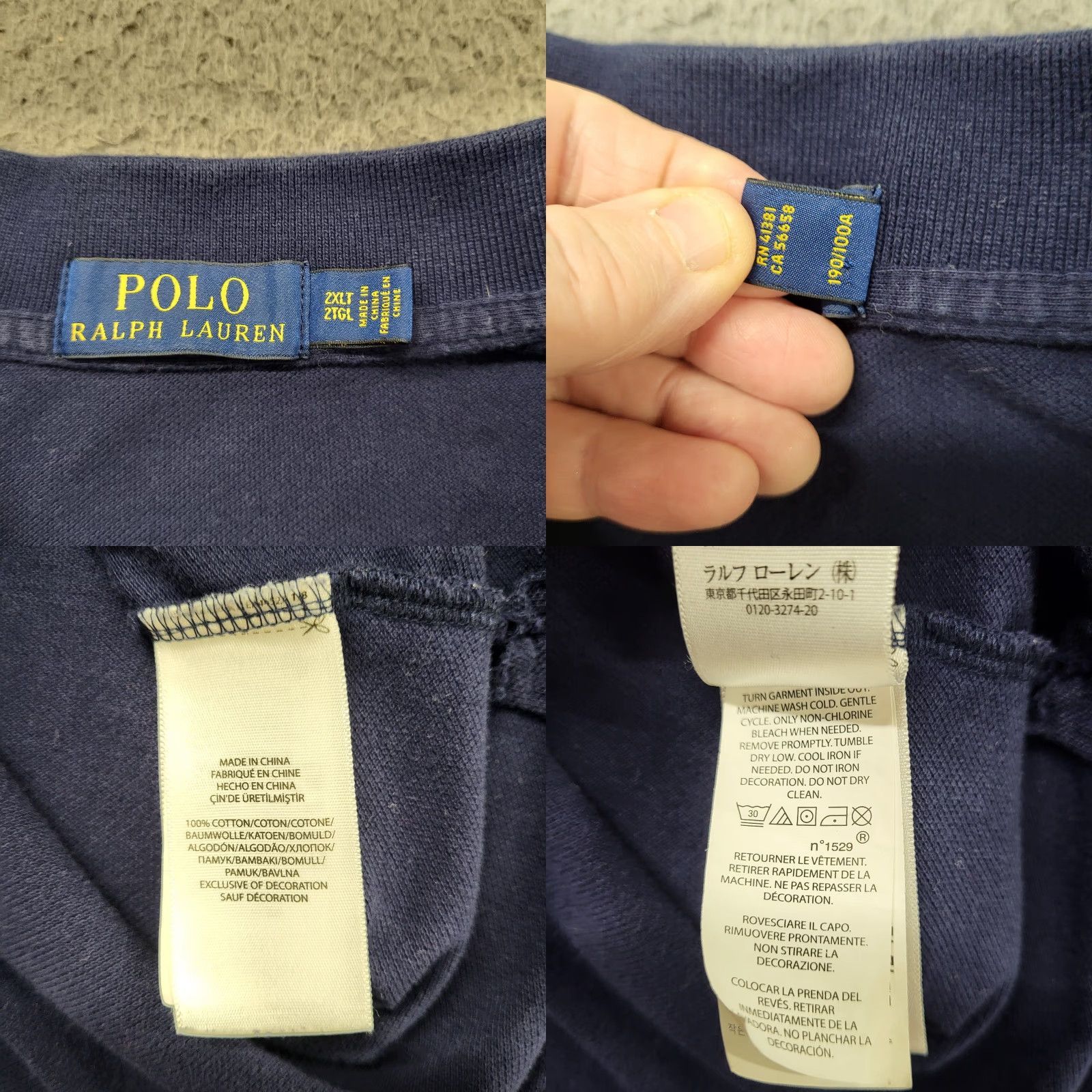 Polo Ralph Lauren Polo Ralph Lauren Shirt Men 2XLT/2TGL Blue USA Flag United States Polo Shirt Mens 2XLT/2TGL Blue USA Theme Polo Ralph Lauren Shirt 2XLT/2TGL Size US XXL / EU 58 / 5 - 9 Thumbnail
