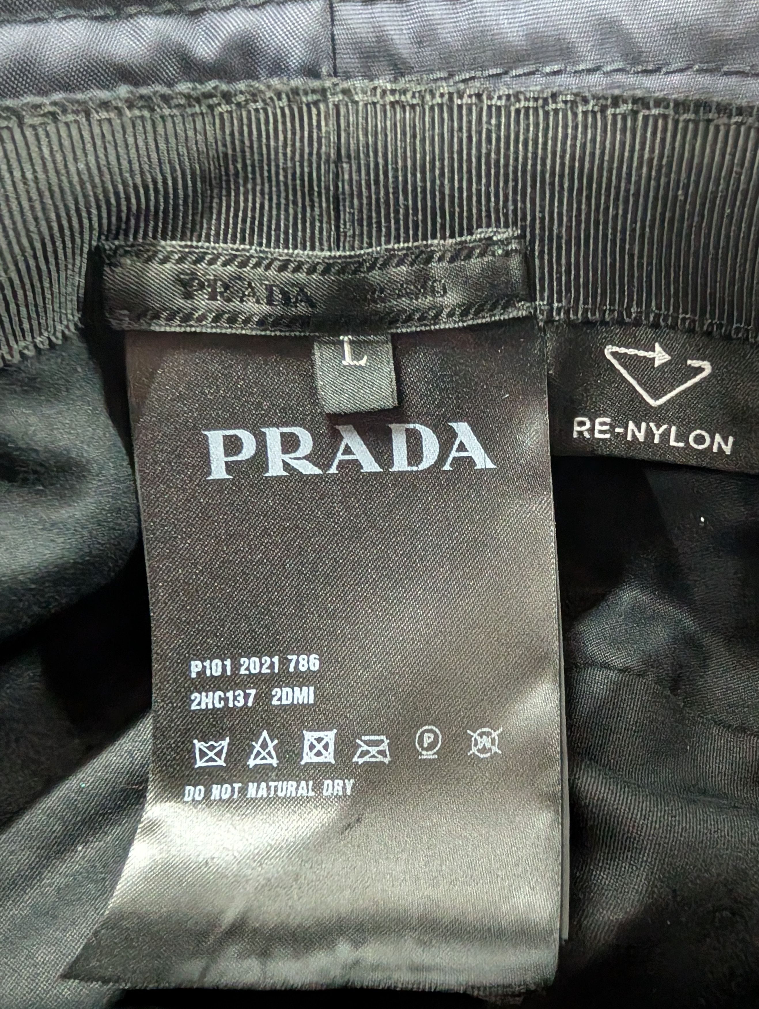 Prada Prada Navy Re-Nylon Bucket Hat Size ONE SIZE - 6 Thumbnail