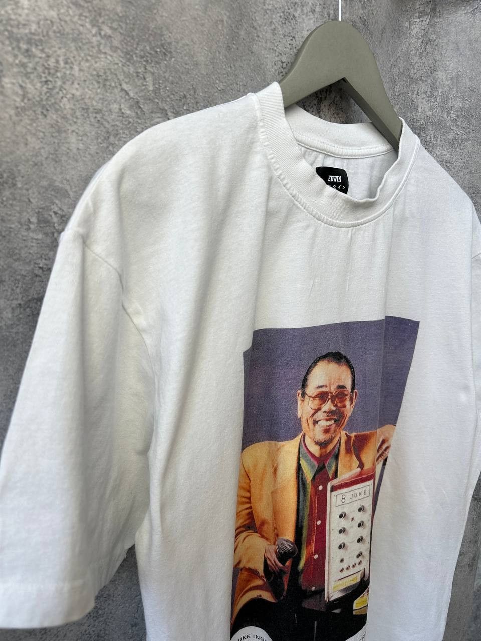 Edwin Edwin Daisuke White T-Shirt Tee LALALA Size US S / EU 44-46 / 1 - 4 Thumbnail