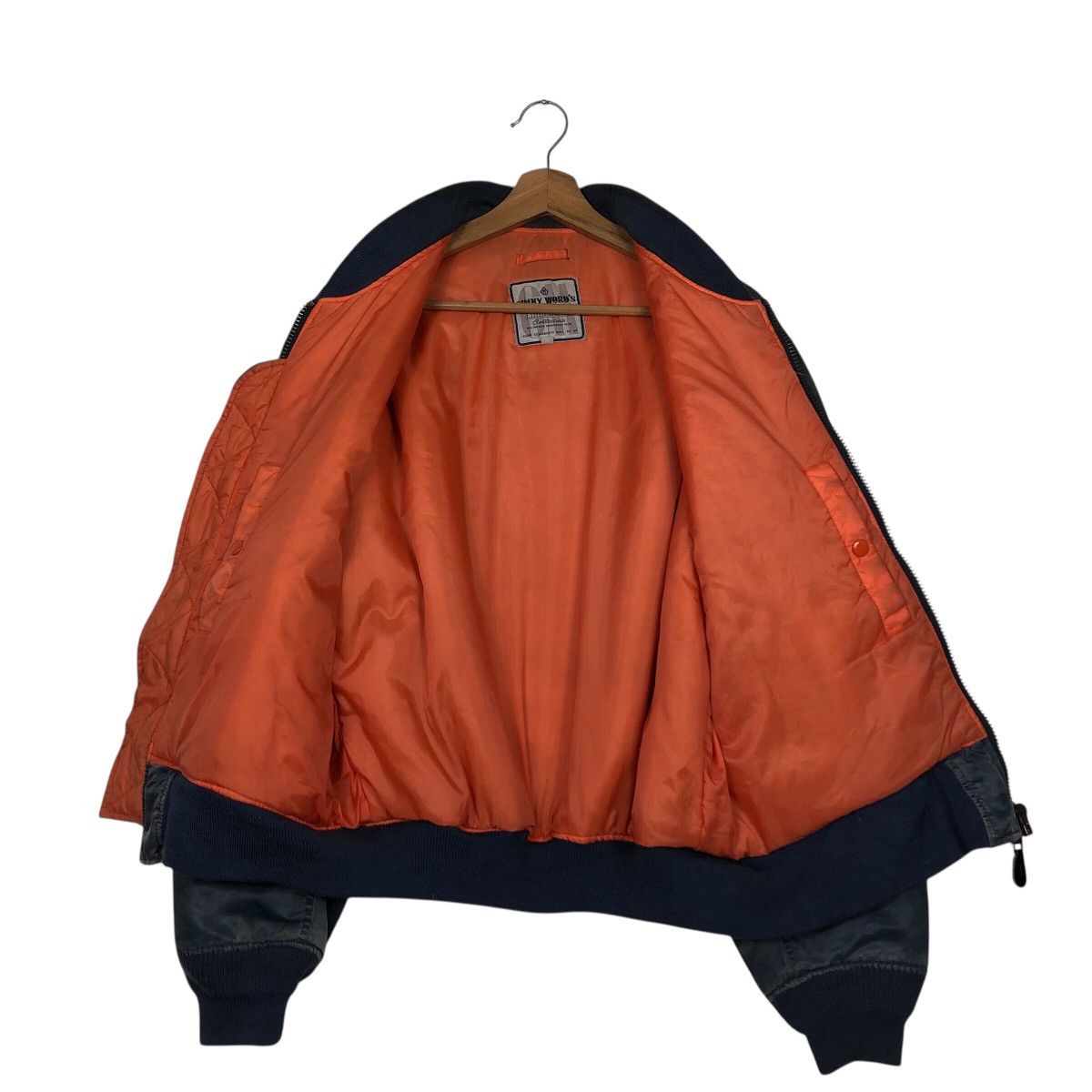Japanese Brand 📌Vintage Fly Bomber Jacket Military Gimny Word Issey Miyake Size US M / EU 48-50 / 2 - 14 Thumbnail