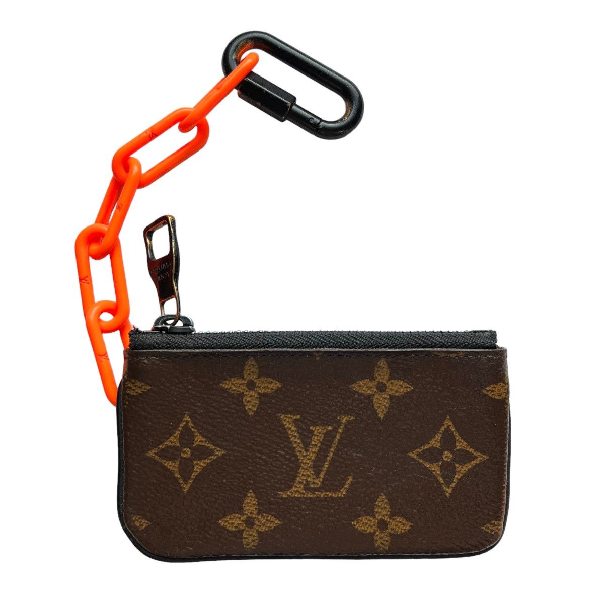 Louis Vuitton Pocket Organizer Monogram Solar Ray Orange Brown in