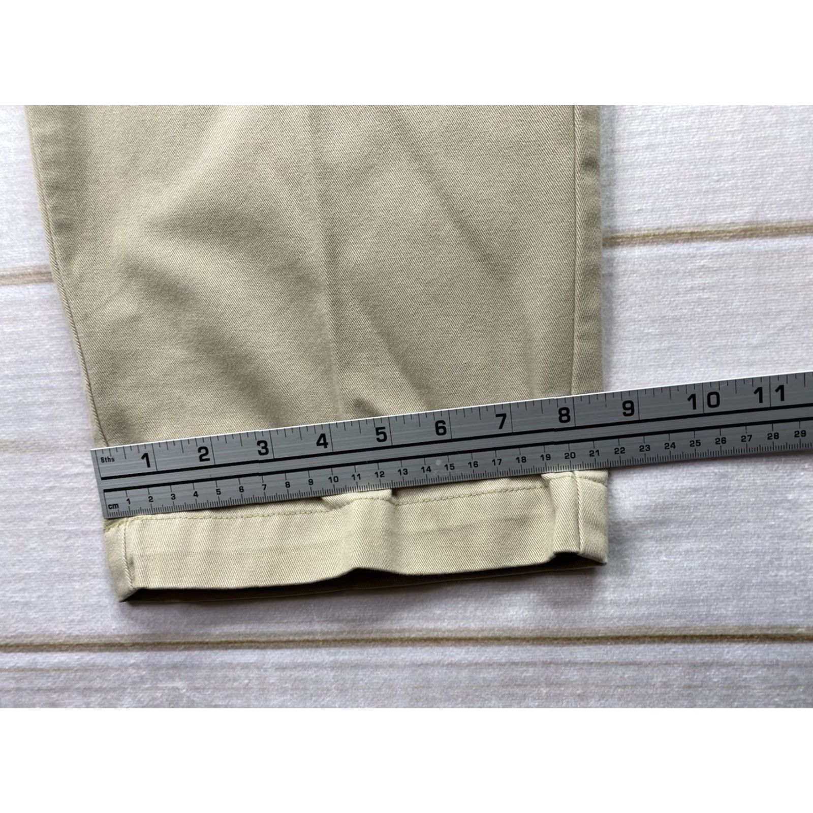 Polo Ralph Lauren VINTAGE Polo Ralph Lauren Andrew Pants 38x32 Khaki Chino Pleated Golf Slacks Men Size US M / EU 48-50 / 2 - 7 Thumbnail
