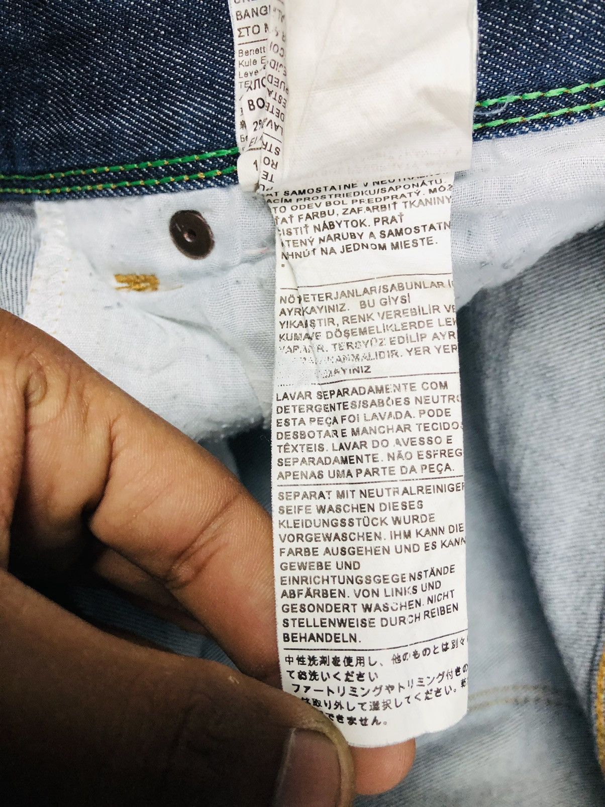 United Colors Of Benetton United Colors Of Benetton Jeans (34) Size US 32 / EU 48 - 13 Thumbnail