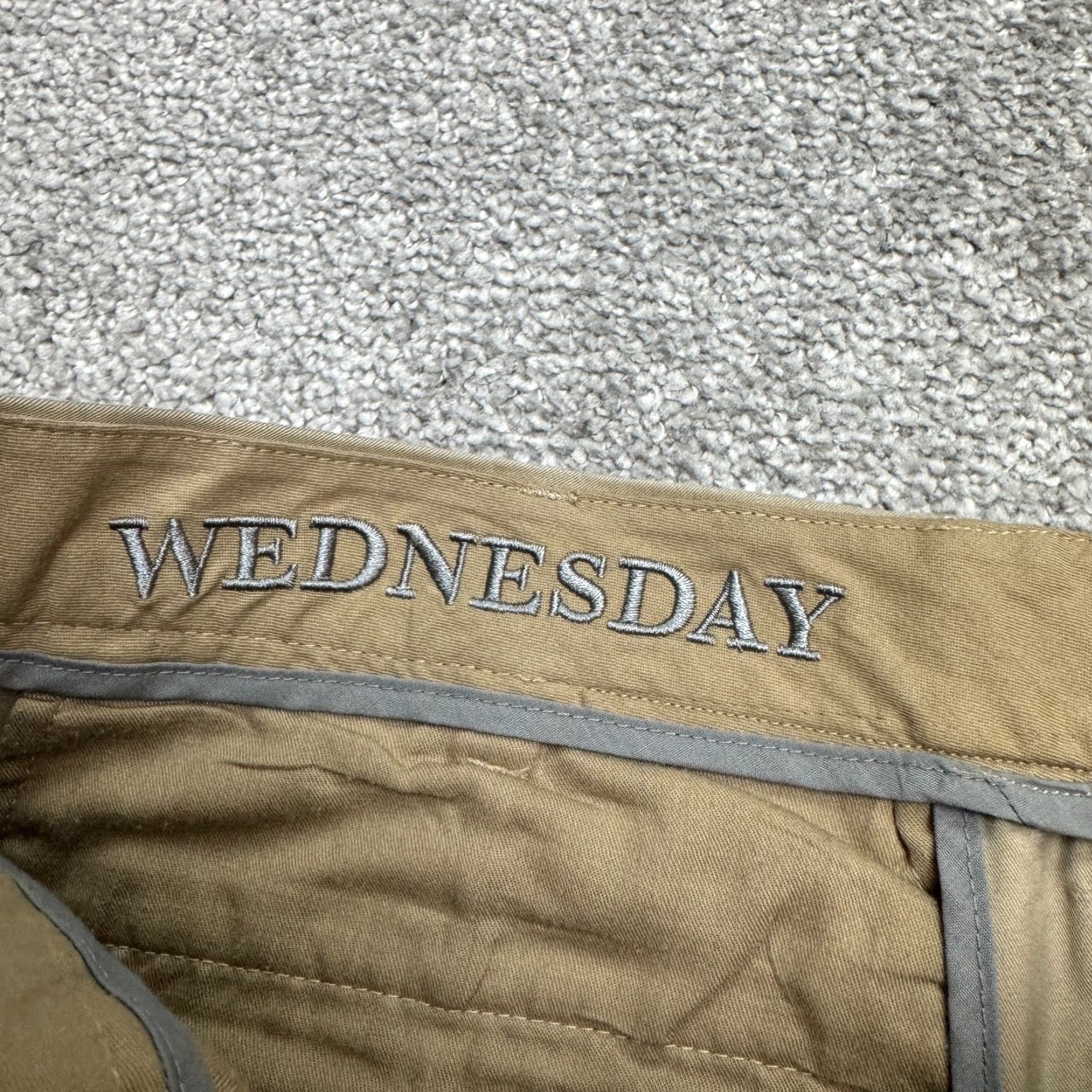 Bonobos Bonobos Pants Mens 33x32 Brown Straight Chino Khaki Wednesday Weekday Warrior Size US 33 - 5 Thumbnail