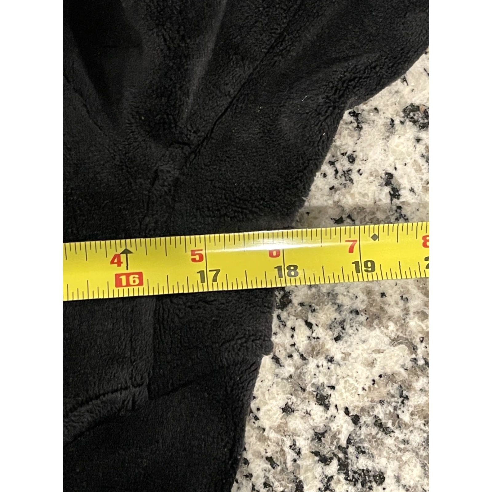 Athleta Jacket Womens XS Black Full Zip Hooded Velour Comfort Casual All Seasons Outdoor Logo Zipper