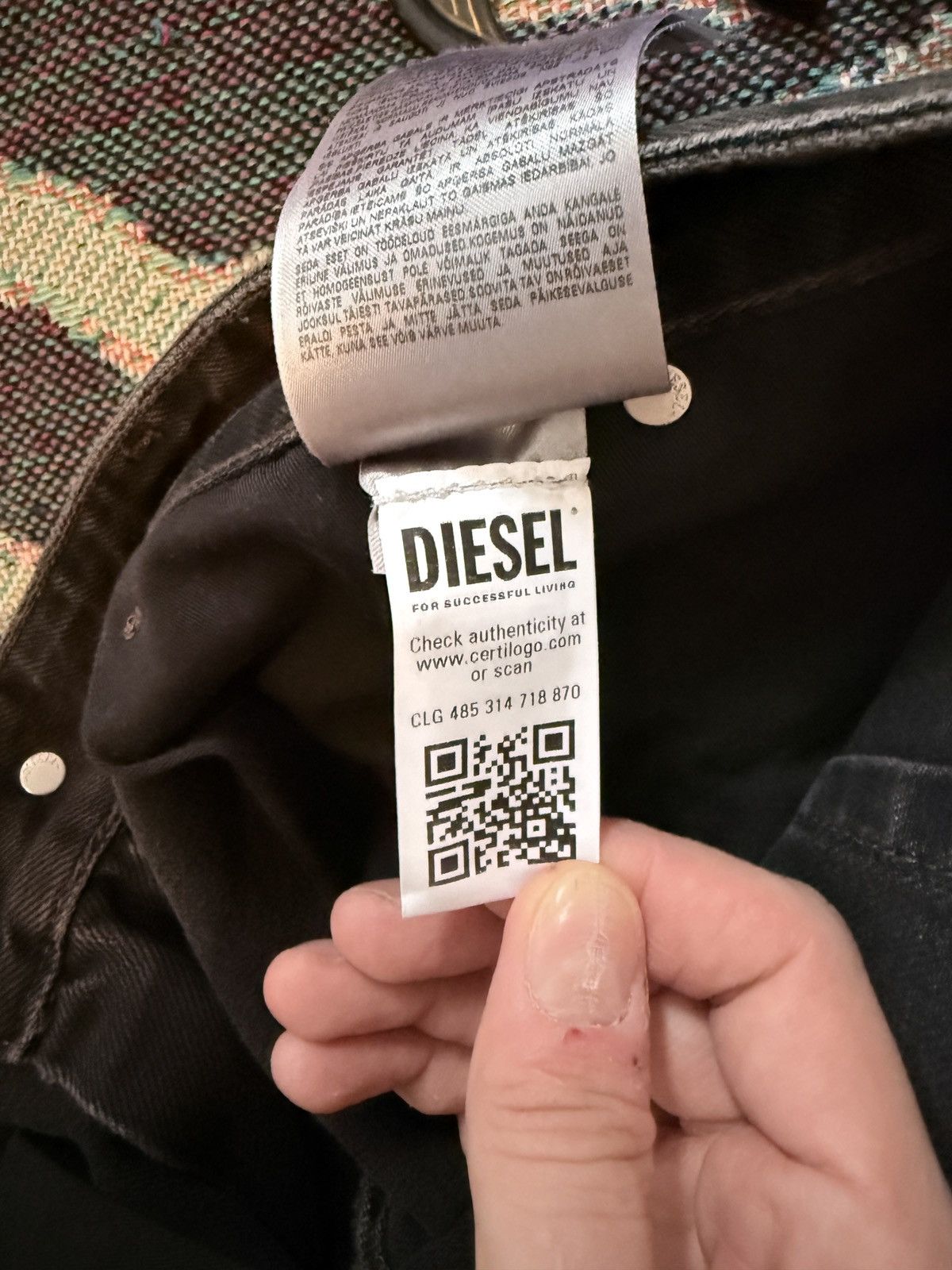 Diesel Diesel Cargo Jeans Size US 30 / EU 46 - 5 Thumbnail