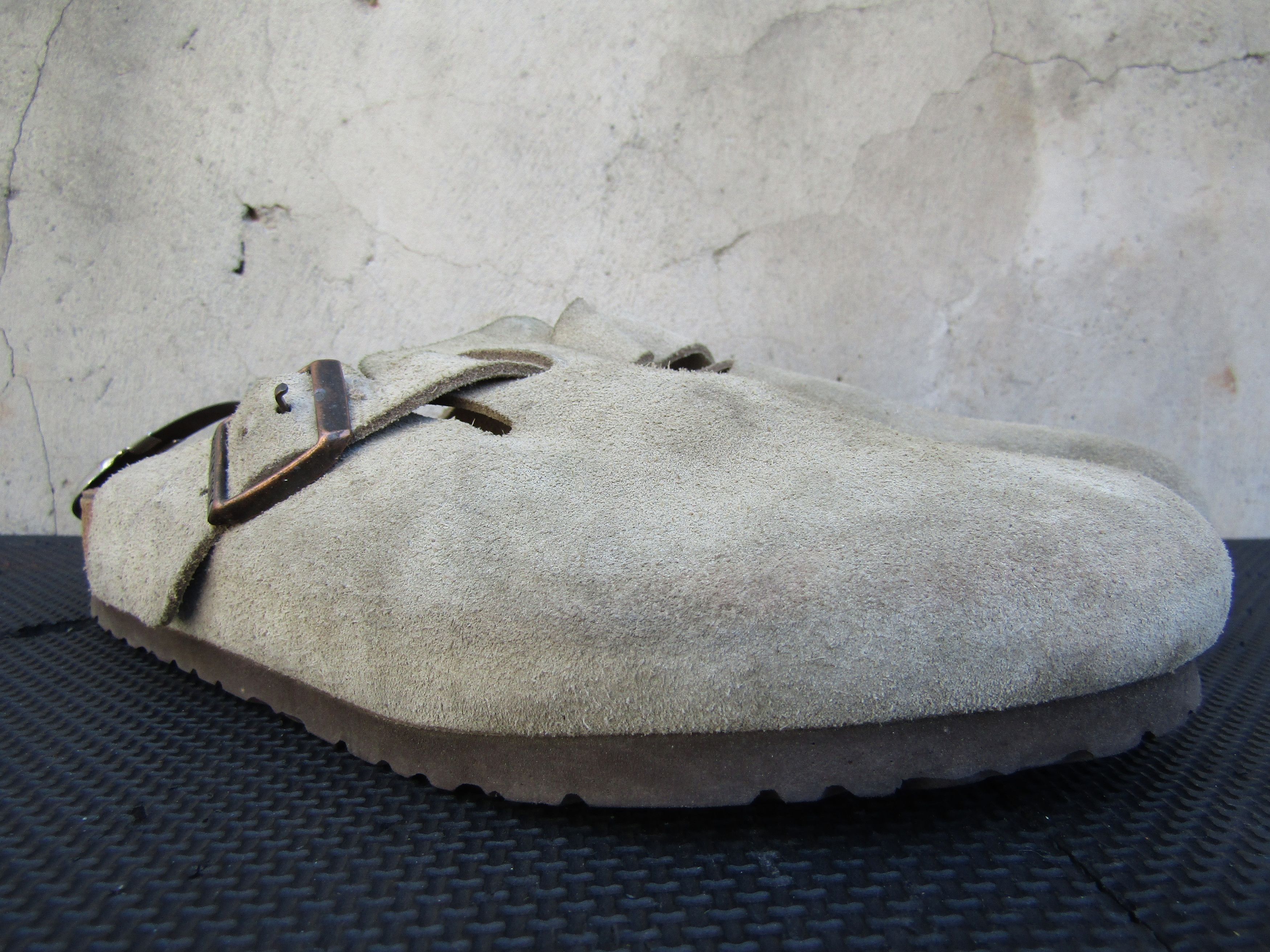 Birkenstock Birkenstock Men’s Boston Leather Clog Taupe Size US 8 / EU 41 - 5 Thumbnail