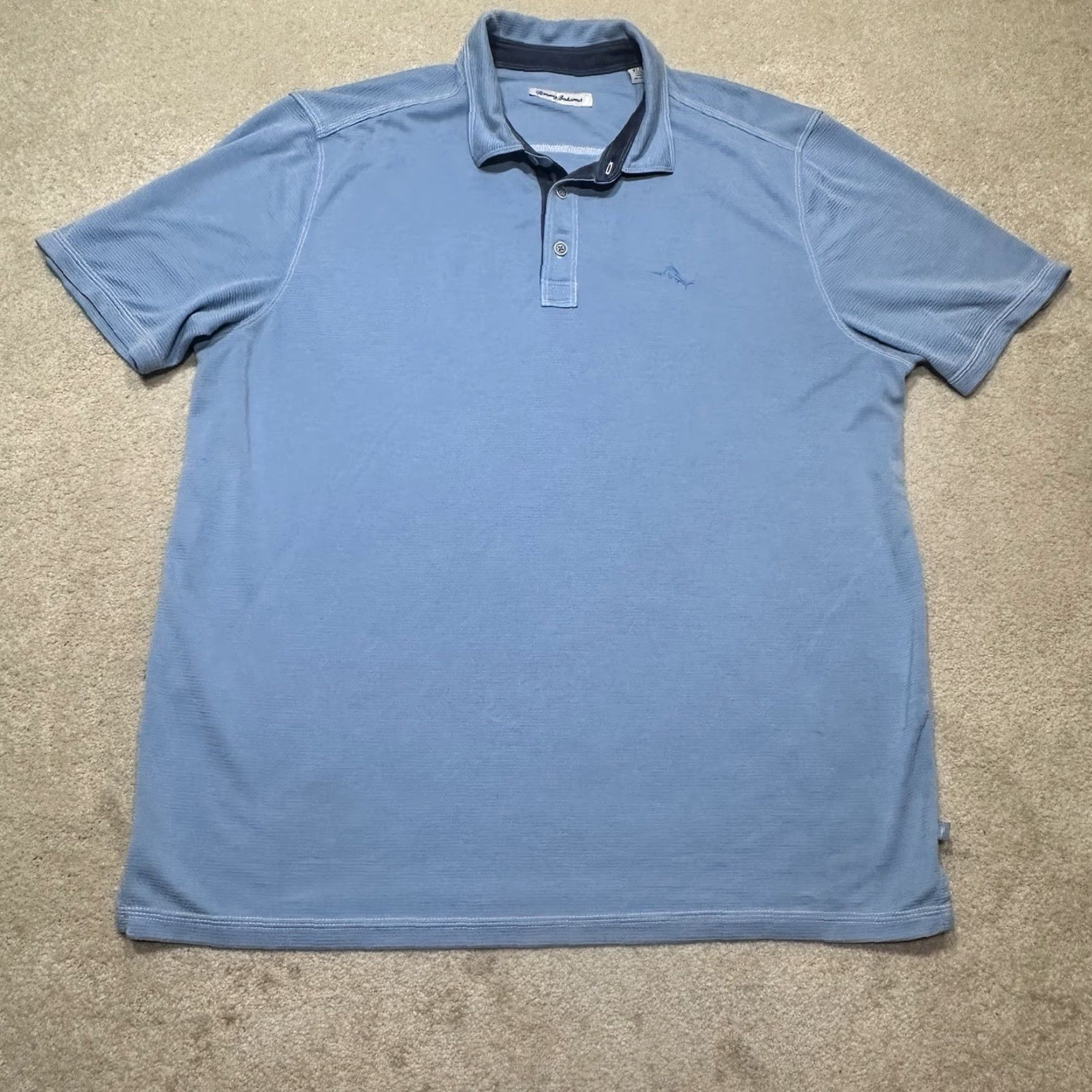 Tommy Bahama Tommy Bahama Polo Shirt Mens XL Extra Large Blue Beach Polo Shirt Beach Golf Casual Shirts Mens XL Blue Tommy Bahama Polo Shirt Size US XL / EU 56 / 4 - 2 Thumbnail