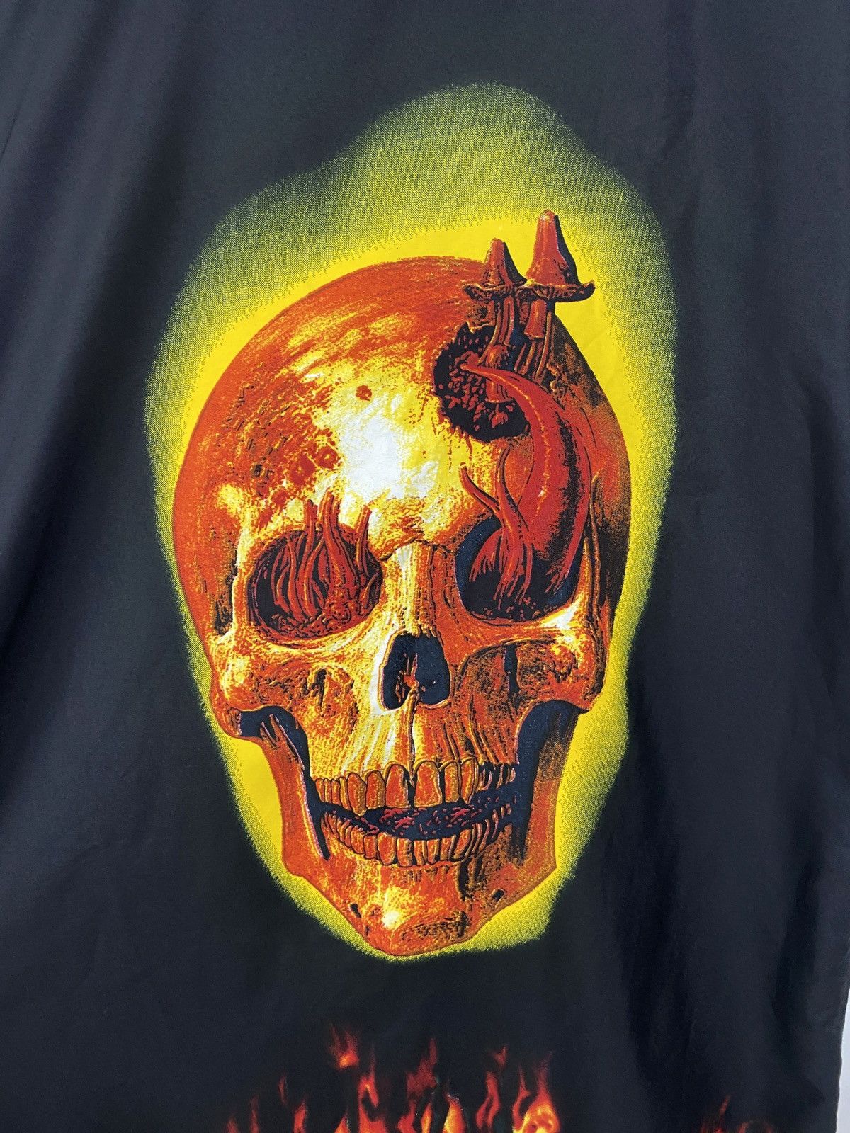 If Six Was Nine 🔥🕸💀 Vintage Skull Death Devil 666 shirt Size US M / EU 48-50 / 2 - 7 Thumbnail