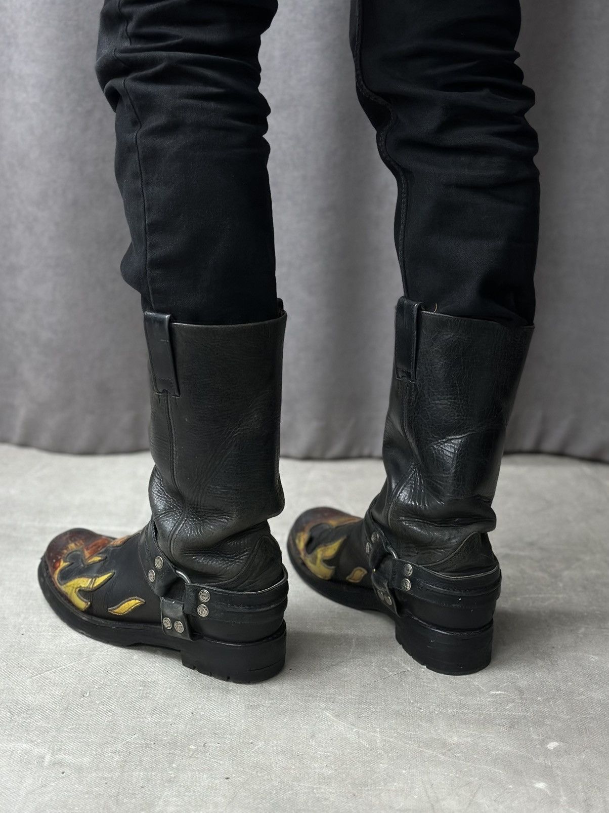 New Rock Vintage New Rock Fire 🔥 Boots Avantgarde Leather Rick Owens Size US 8 / IT 38 - 2 Thumbnail
