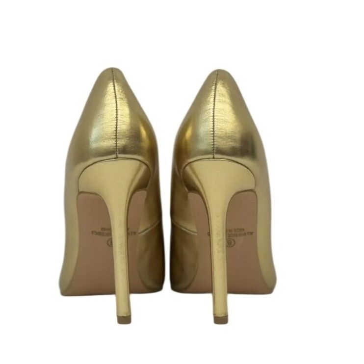 Other OLIVIA FERGUSON / Kiara / Gold / Pointed-Toe / High Heel Pum Size US 8 / IT 38 - 4 Thumbnail
