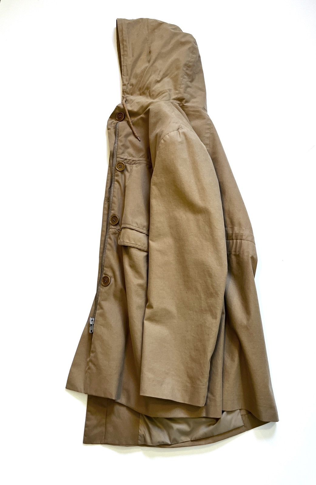 Helmut Lang AW04 Helmut Lang knit hood double-layer bomber/parka jacket Size US L / EU 52-54 / 3 - 12 Thumbnail