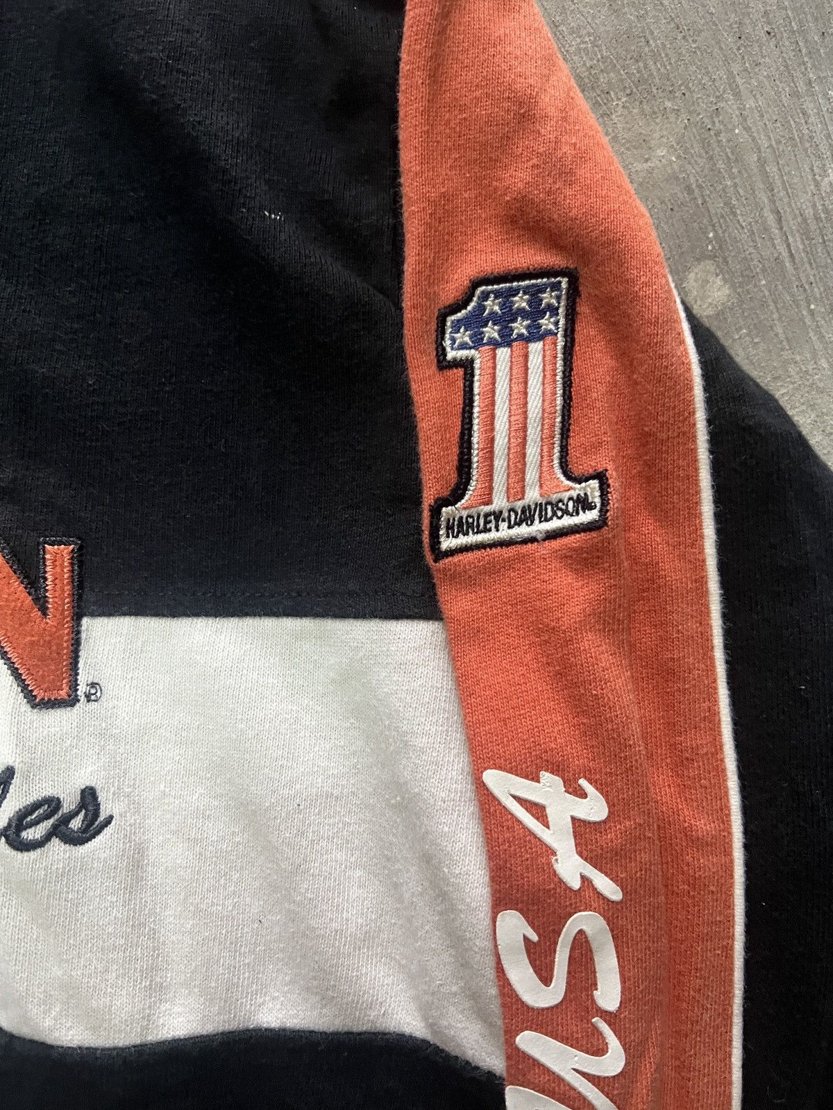 Harley Davidson Harley Davidson Motorcycles Embroidered Logo Long Sleeve Size US M / EU 48-50 / 2 - 7 Thumbnail