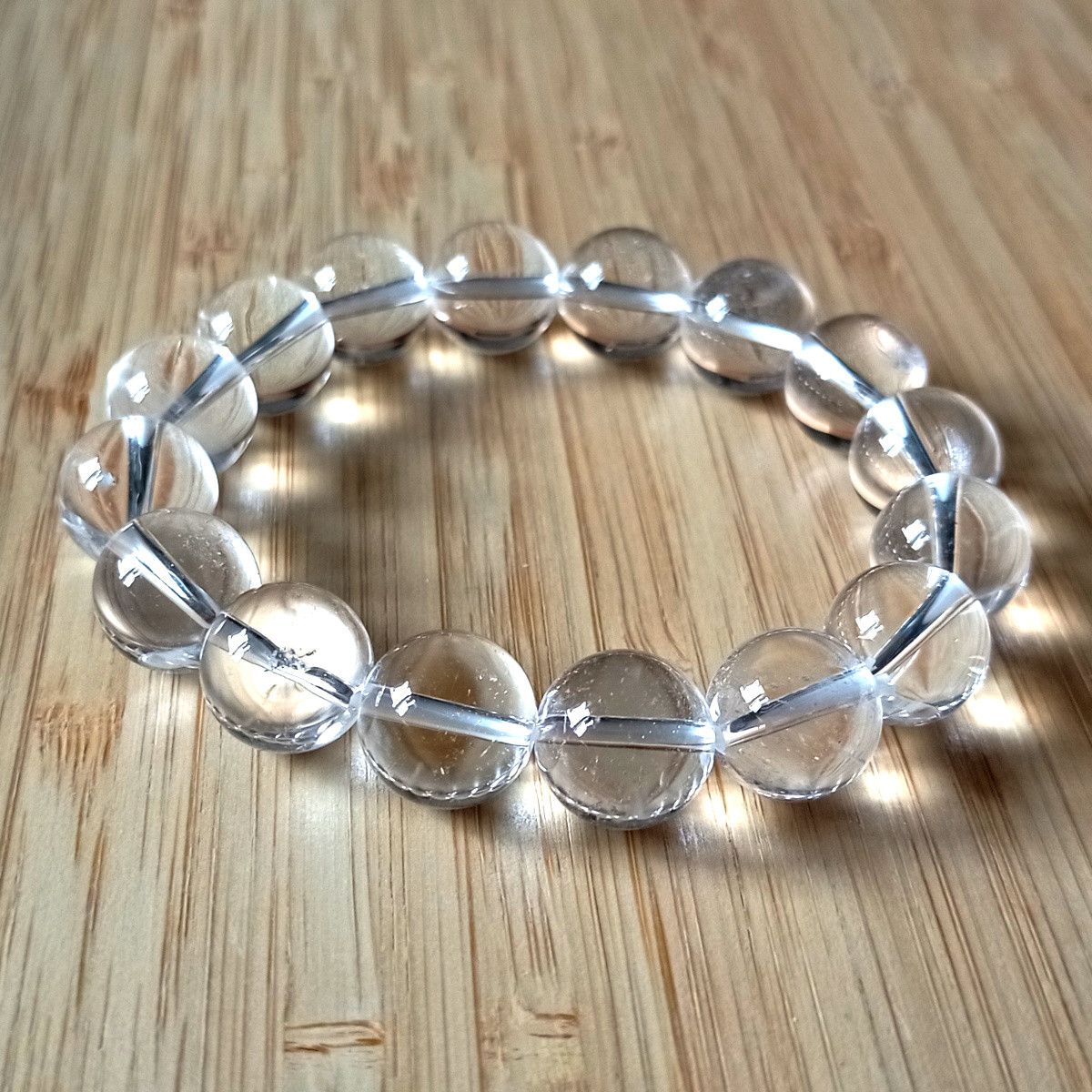 Designer × Japanese Brand × Vintage Punk Shine Clear Transparent Crystal Oversize Bracelet Size ONE SIZE - 5 Thumbnail