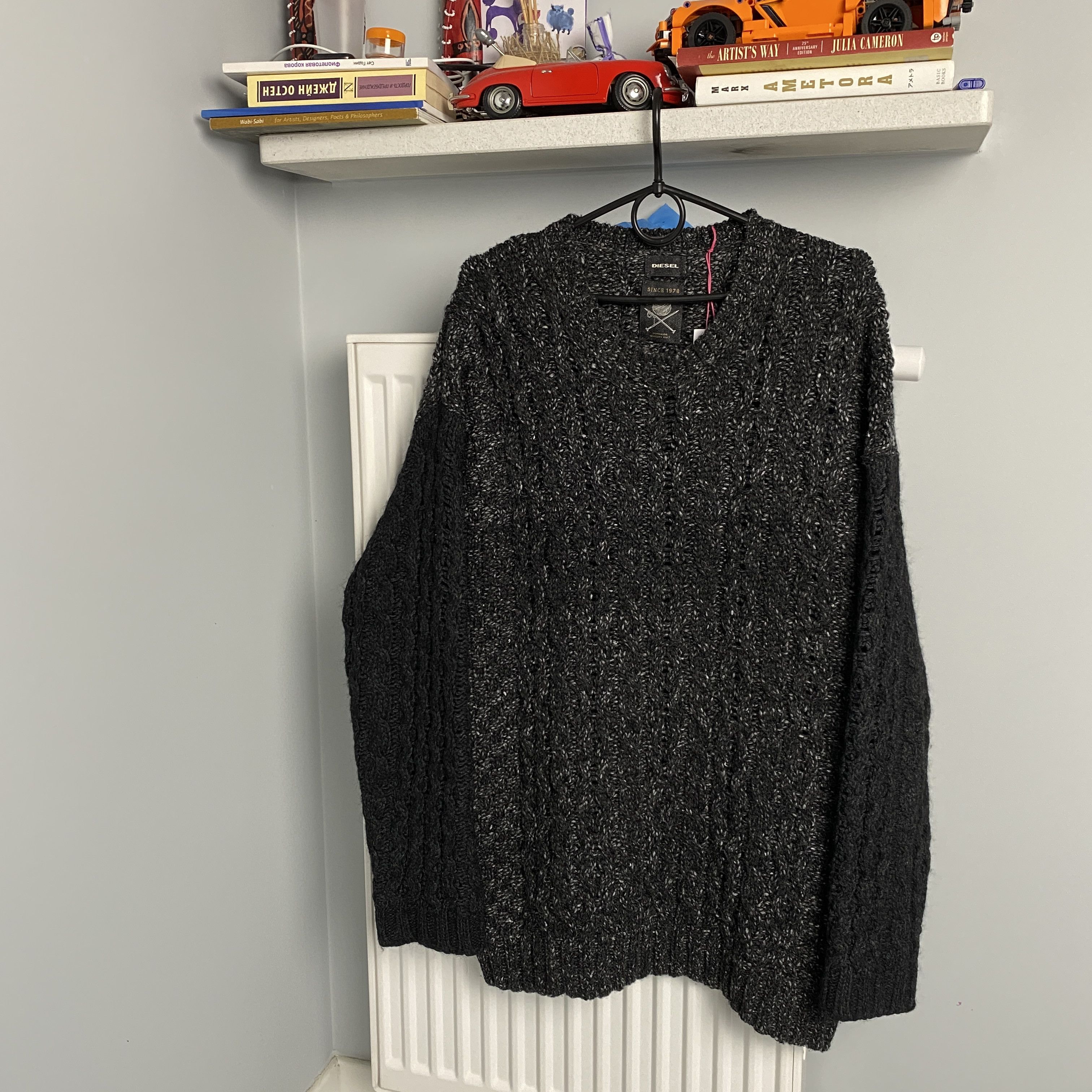 Diesel Diesel dark grey sweater size - XL Size US XL / EU 56 / 4 - 7 Thumbnail