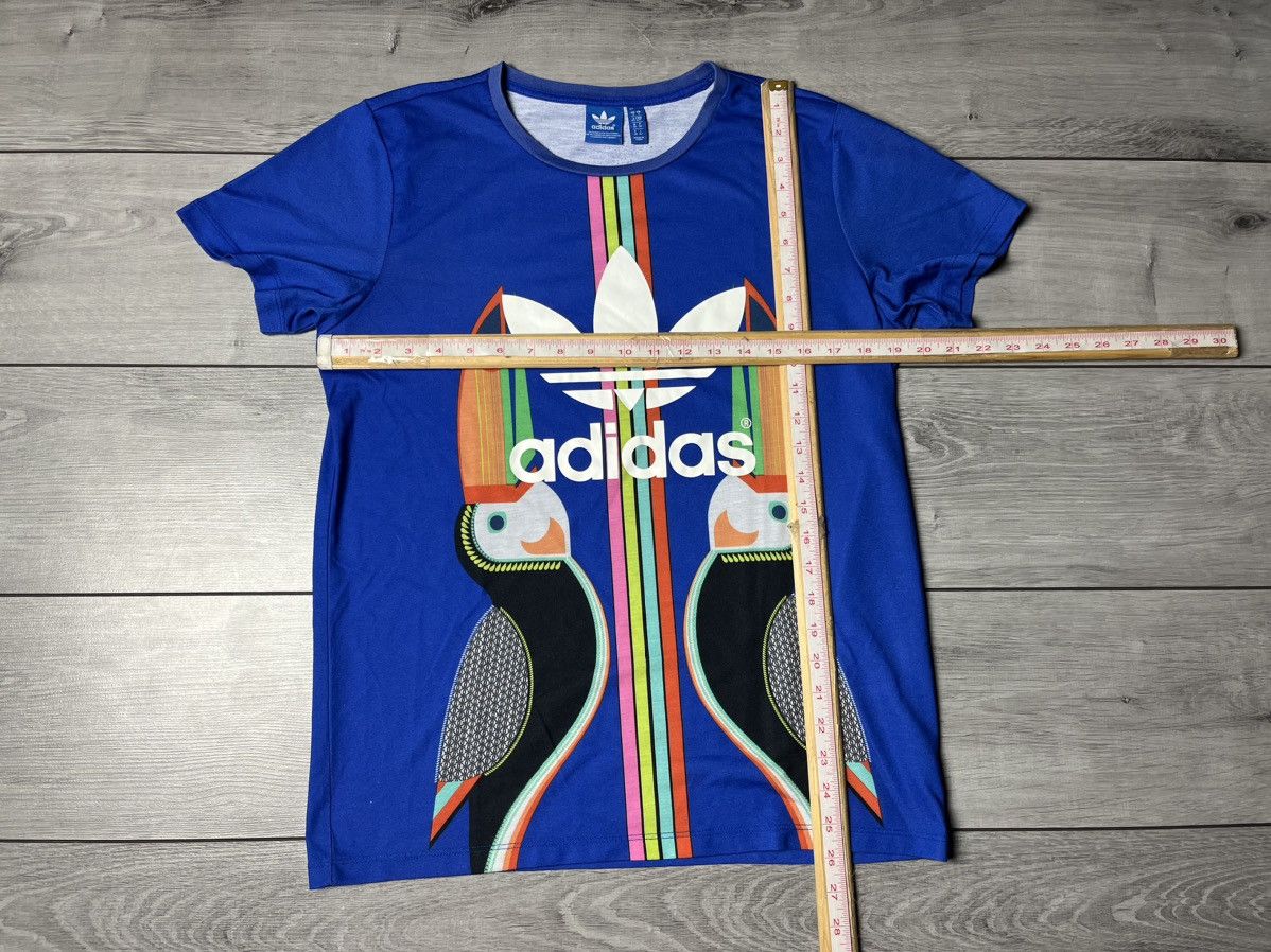 Adidas Adidas trefoil Tshirt bird Rio de Janeiro size Small Size US S / EU 44-46 / 1 - 5 Thumbnail