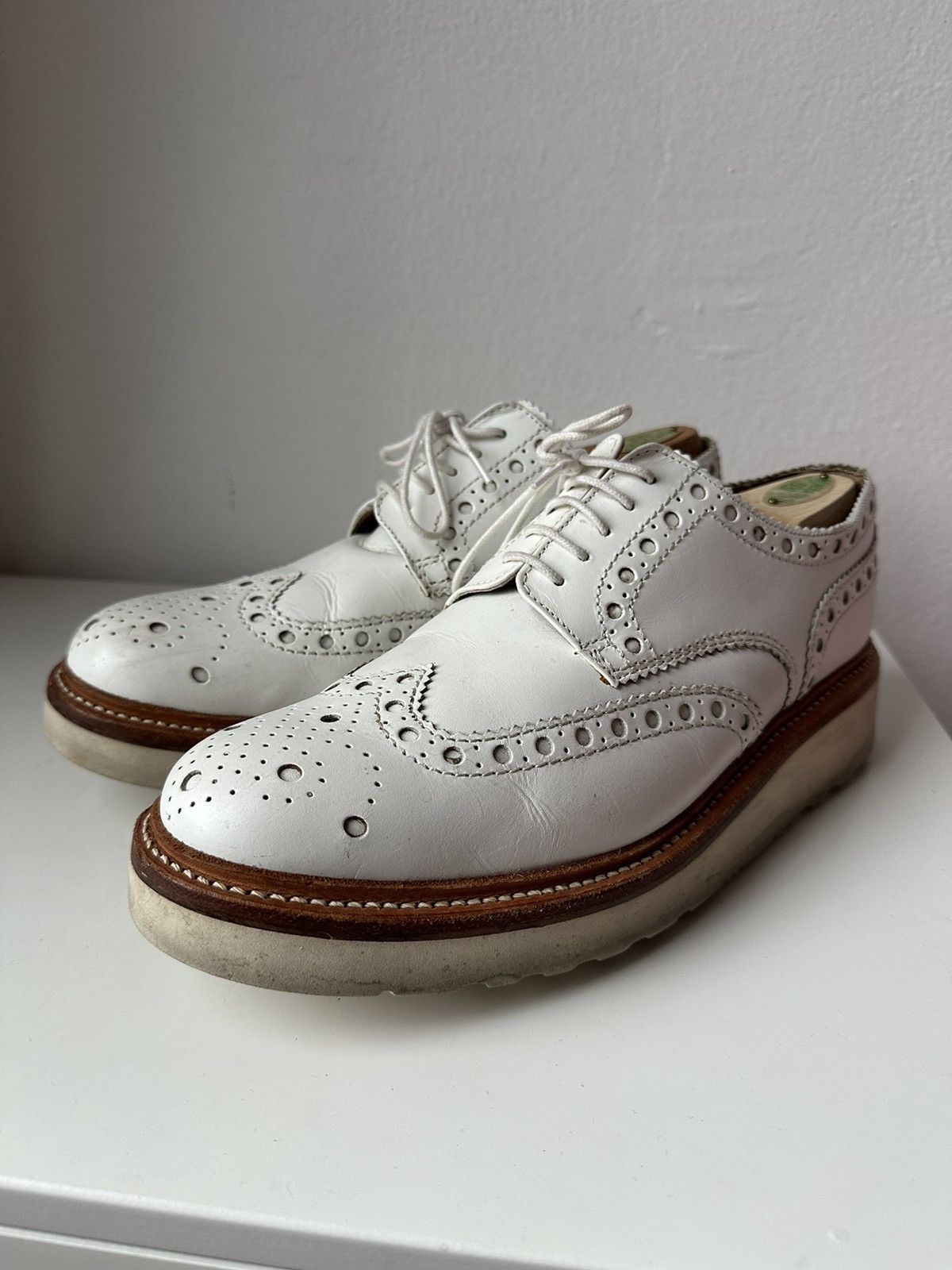 Grenson Grenson Brogue Oxford Shoes Size US 10 / EU 43 - 1 Thumbnail