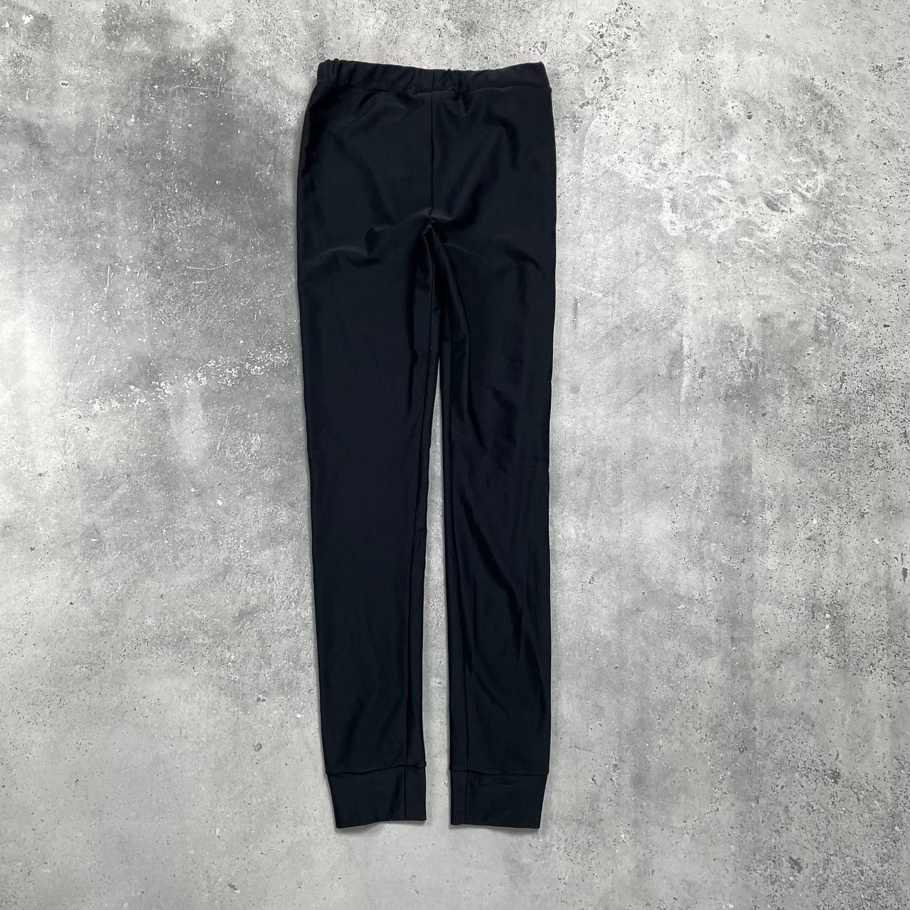 Fendi Fendi Kids Trim Leggings Logo Stripe Black 12+ Adult XS/S Size 26" / US 2 / IT 38 - 2 Thumbnail