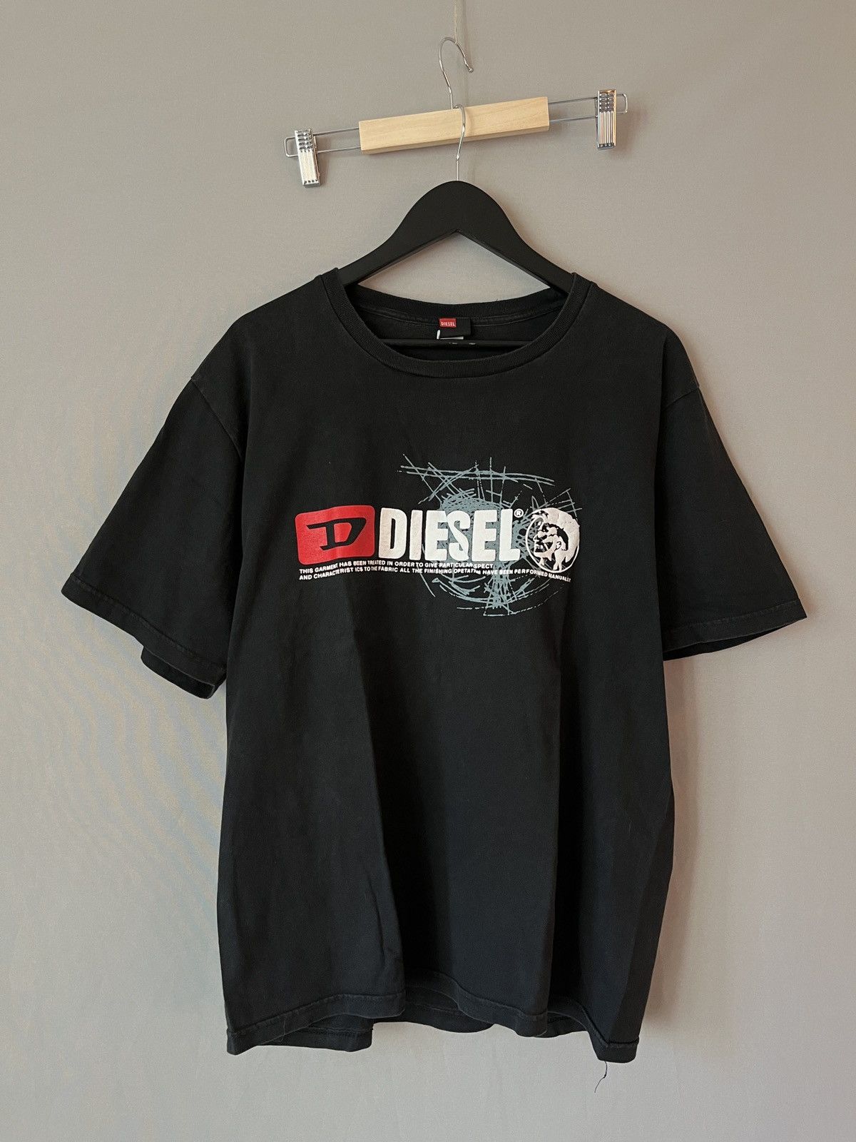 Diesel Diesel Vintage T-Shirt Big Logo Size US XL / EU 56 / 4 - 1 Thumbnail