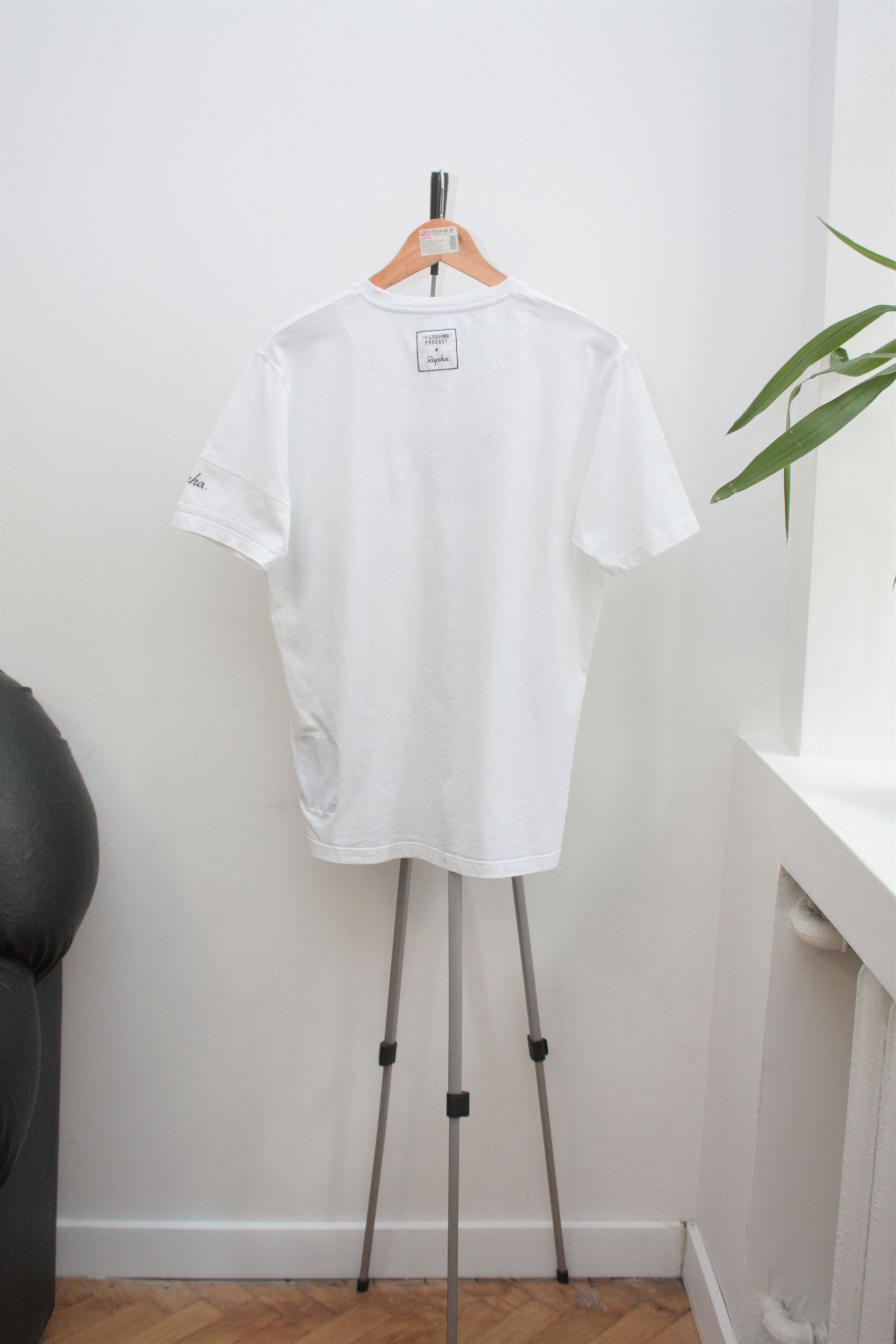 Rapha Rapha The Cycling Podcast T-Shirt White Large Size US L / EU 52-54 / 3 - 4 Thumbnail