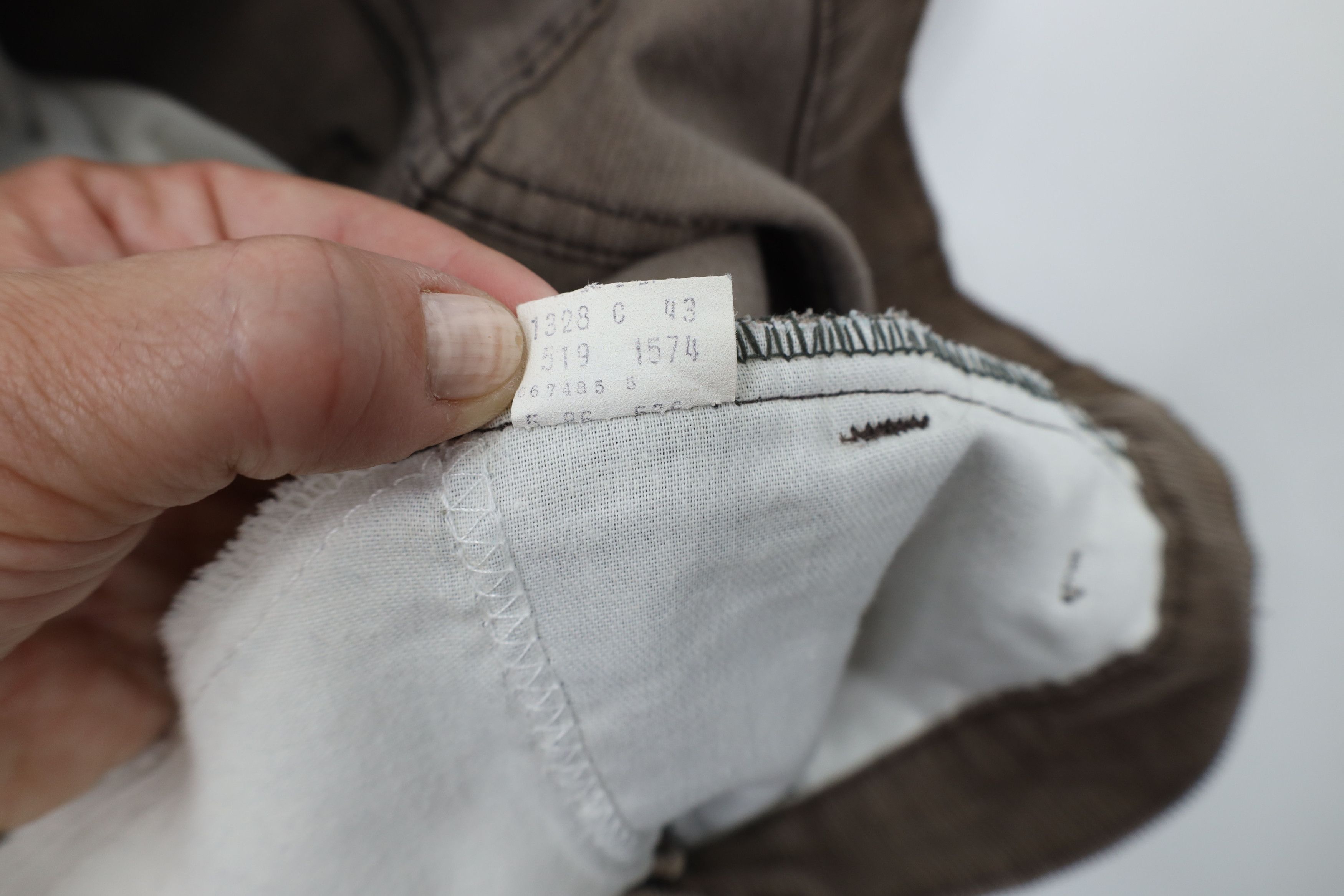 Levi's Vintage 80s Levis Leg Corduroy Chino Pants Brown USA Size US 32 / EU 48 - 9 Thumbnail
